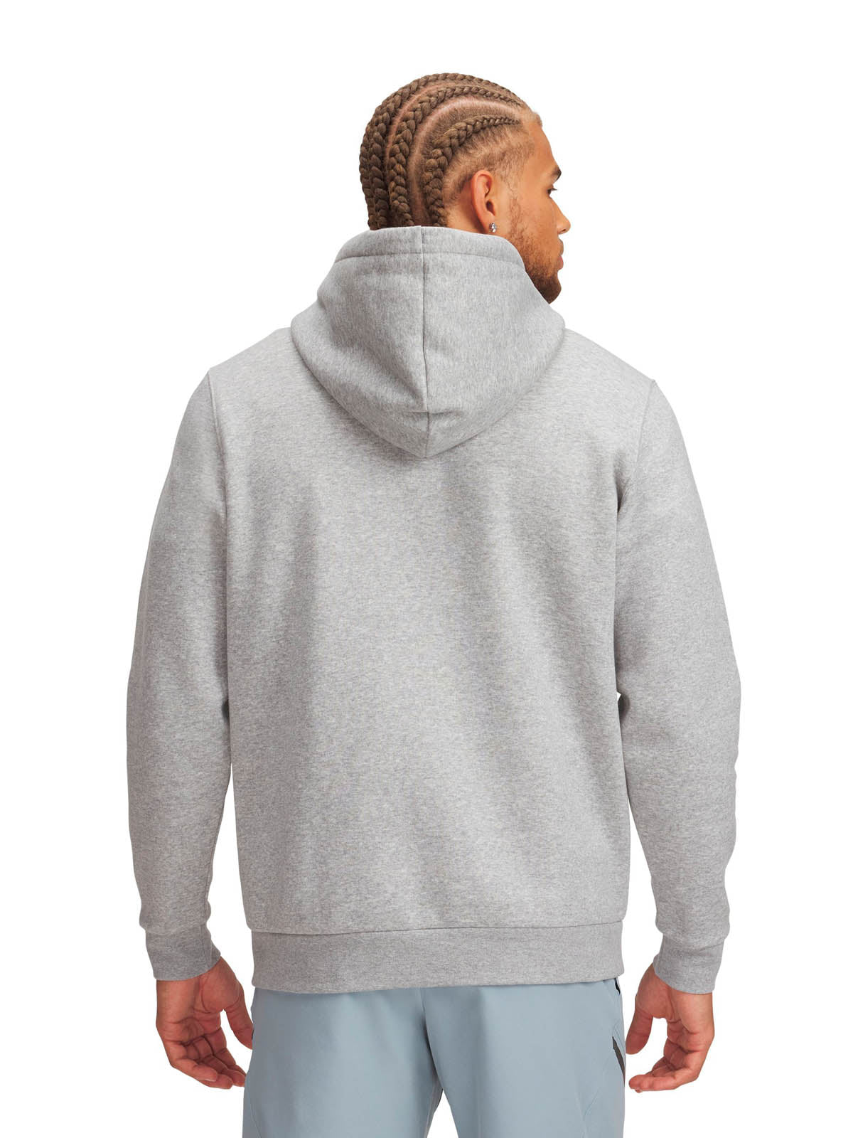 Polerón Lifestyle para Hombre Icon Fleece Gris Under Armour