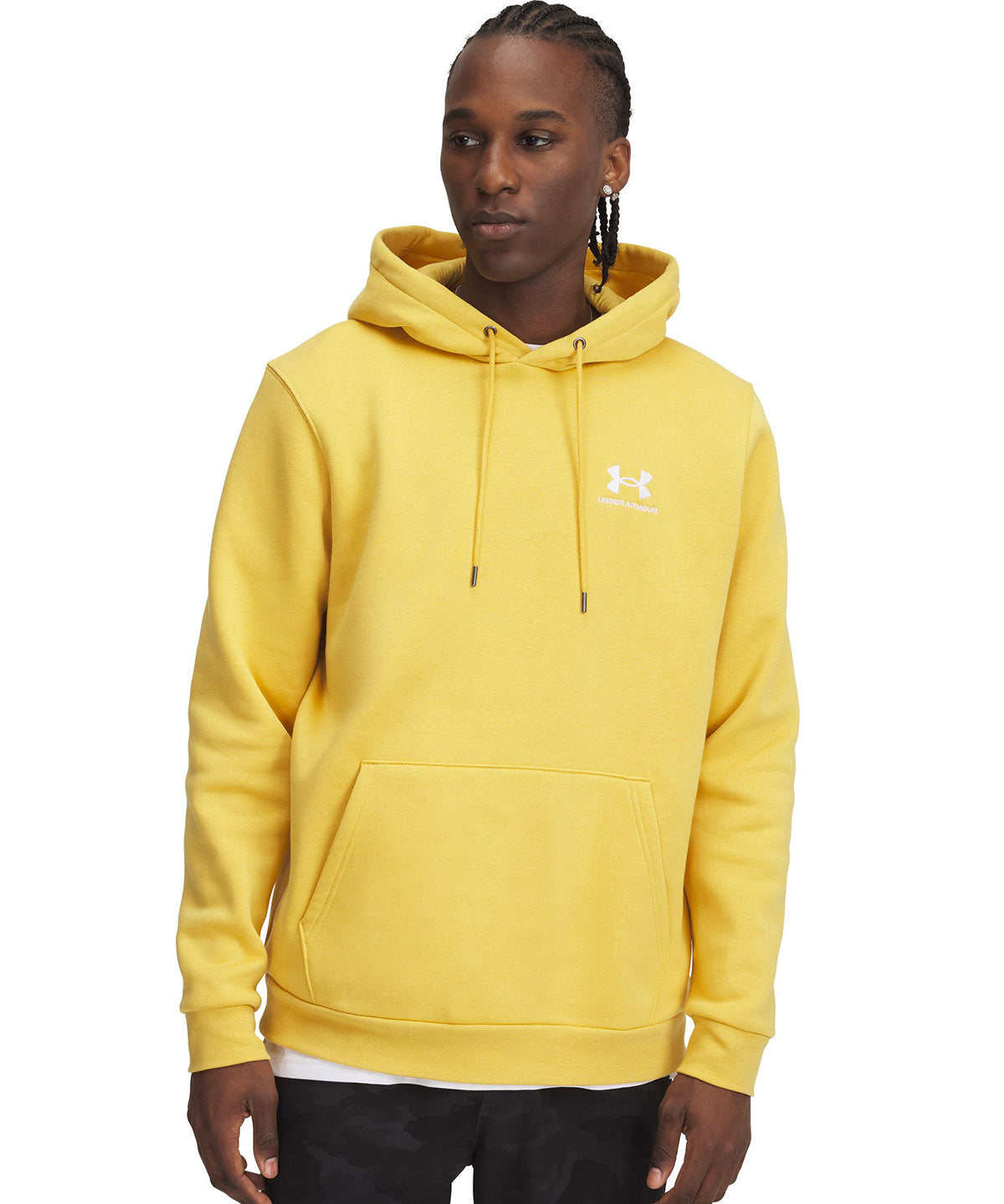 Polerón Under Armour Icon fleece amarillo para hombre