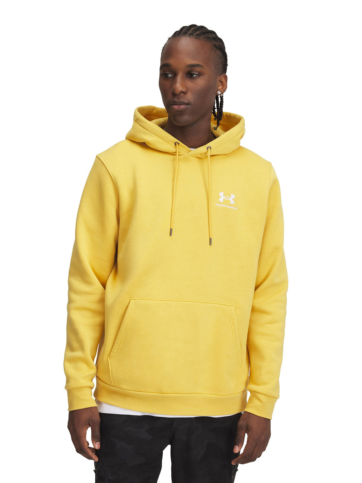 Polerón Under Armour Icon fleece amarillo para hombre