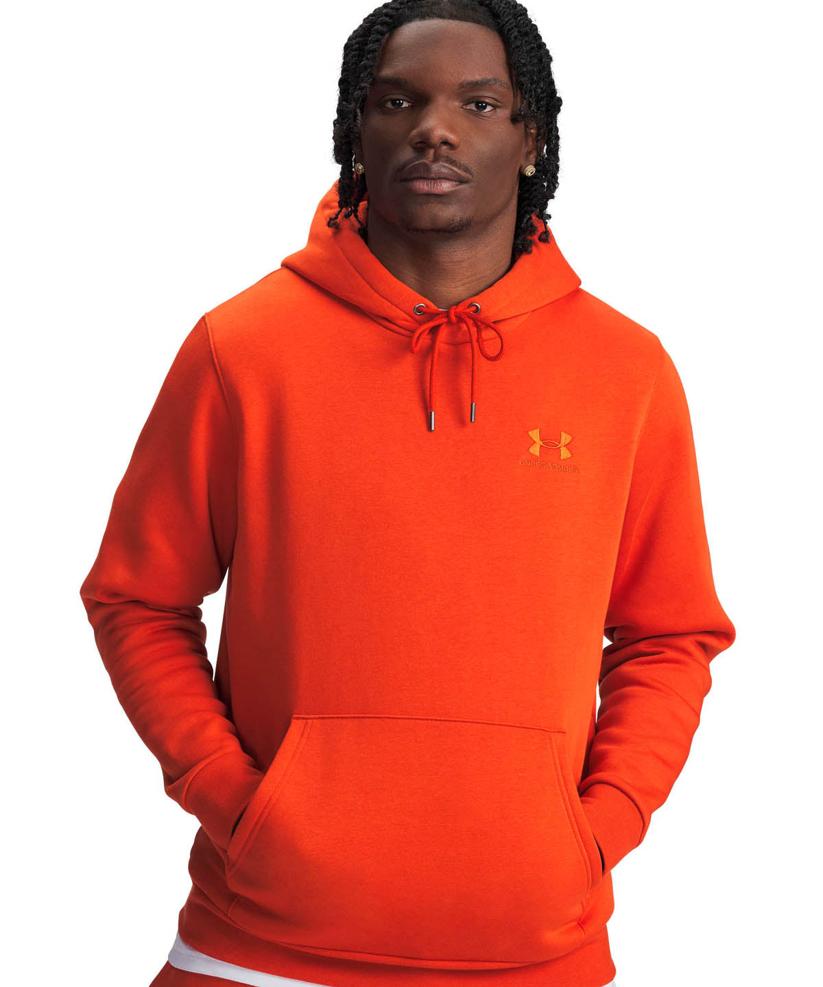 Poleron Lifestyle Hombre Icon Fleece Naranjo Under Armour