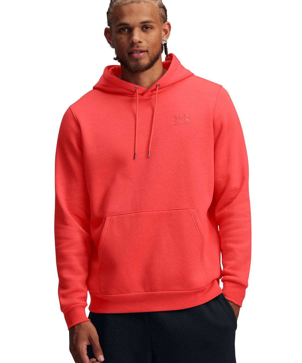 Polerón Under Armour Icon fleece naranjo para hombre