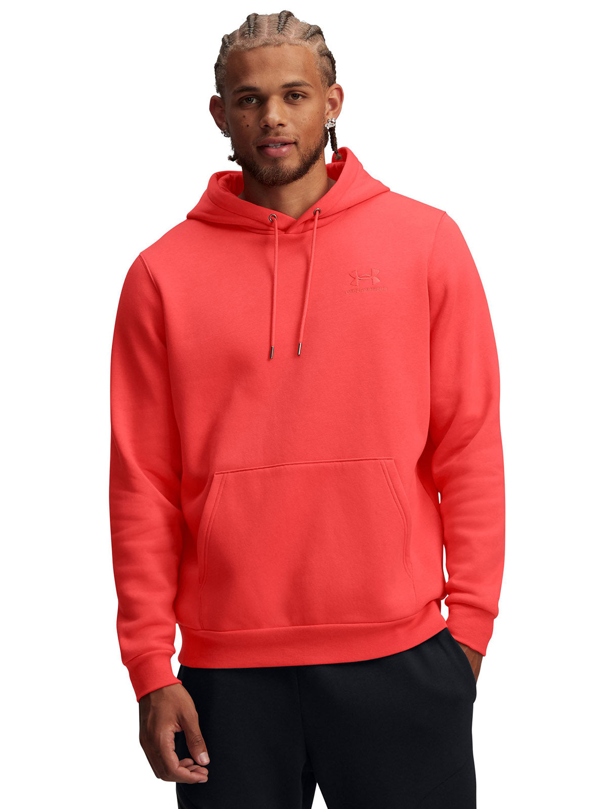 Polerón Under Armour Icon fleece naranjo para hombre