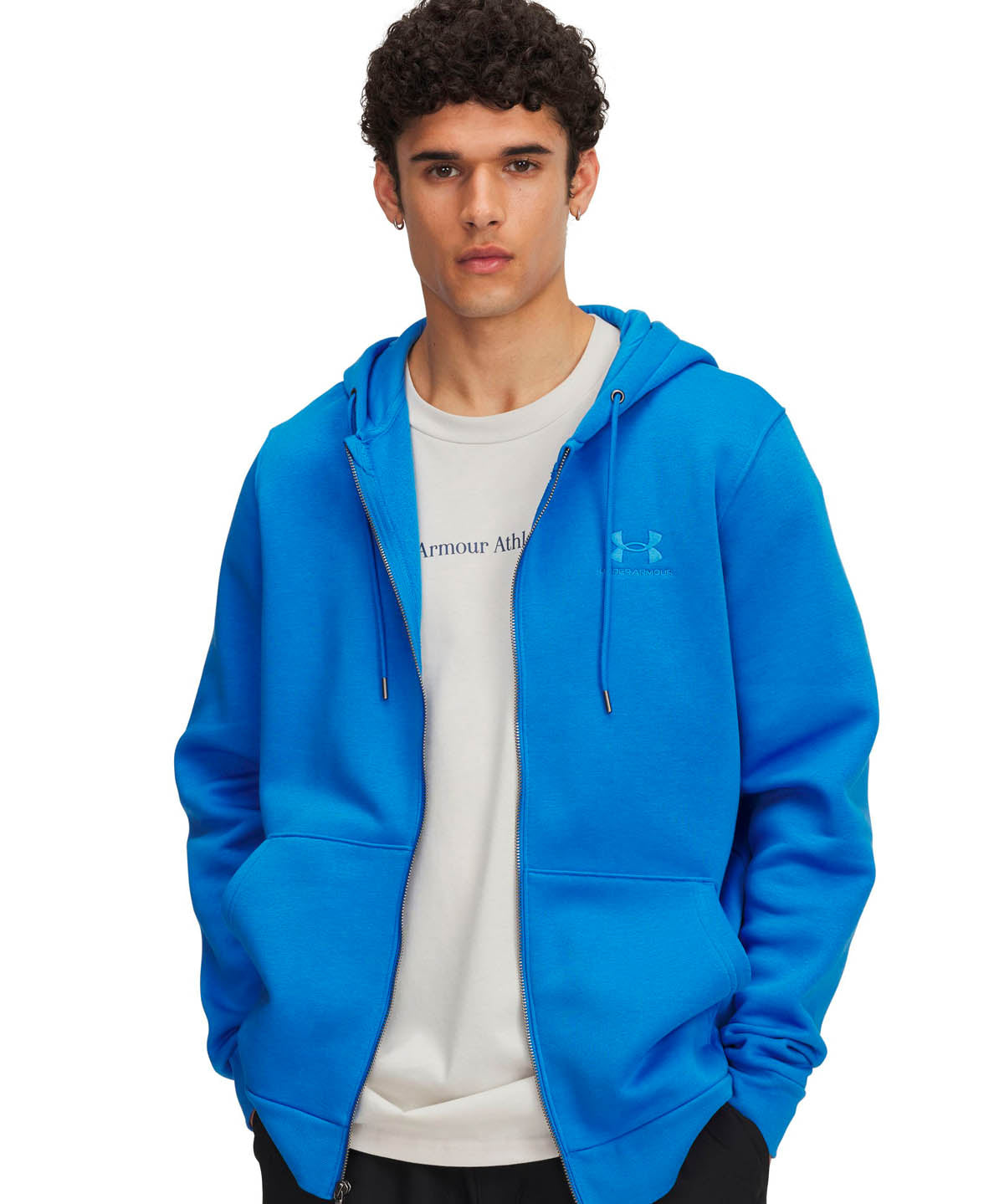 Polerón Lifestyle para Hombre Icon Fleece Azul Under Armour