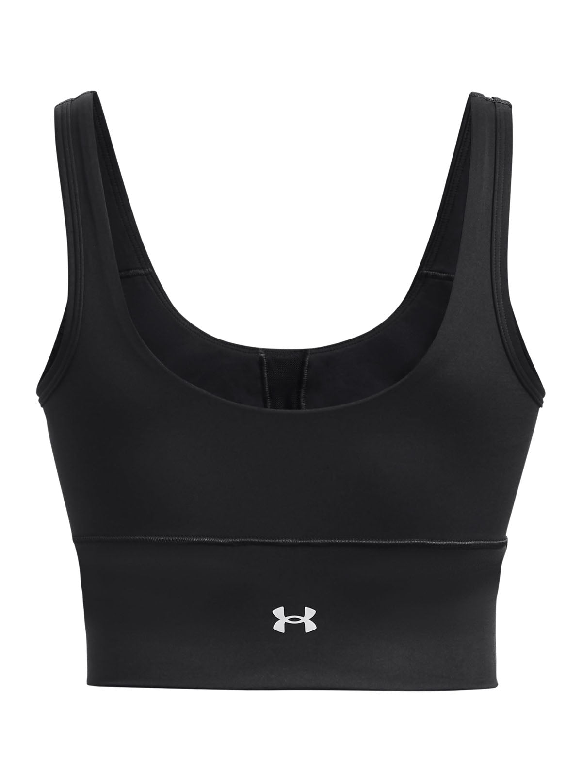 Polera sin mangas UA Meridian Fitted Crop para mujer