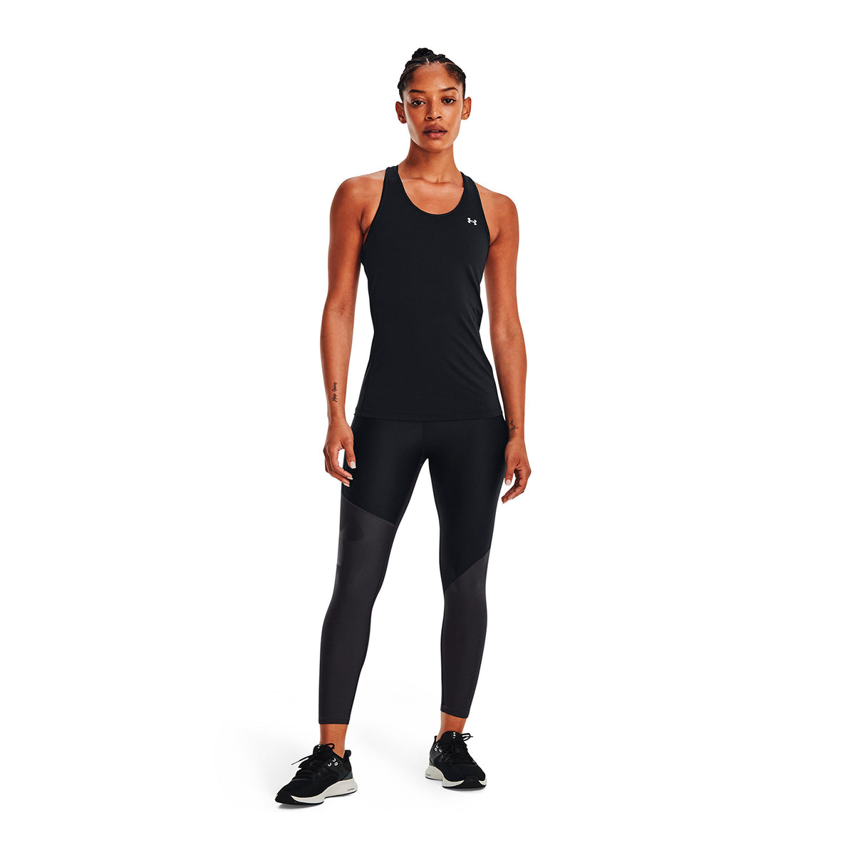 Leggings HeatGear Armour Colorblock Ankle para mujer