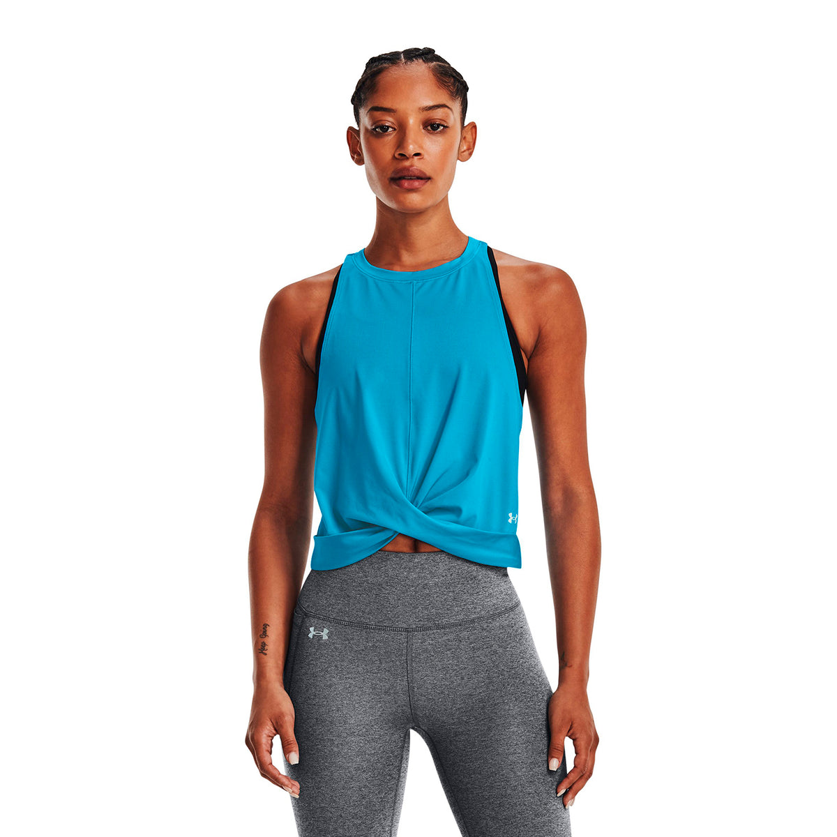 Polera sin mangas Armour Twist para mujer