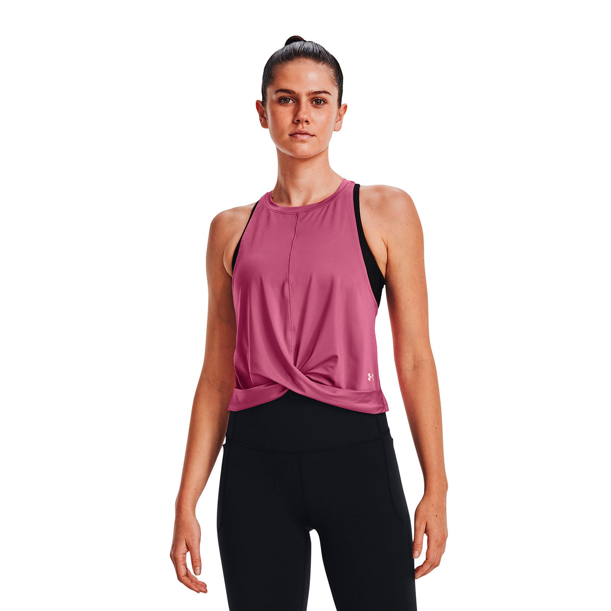 Polera sin mangas Armour Twist para mujer