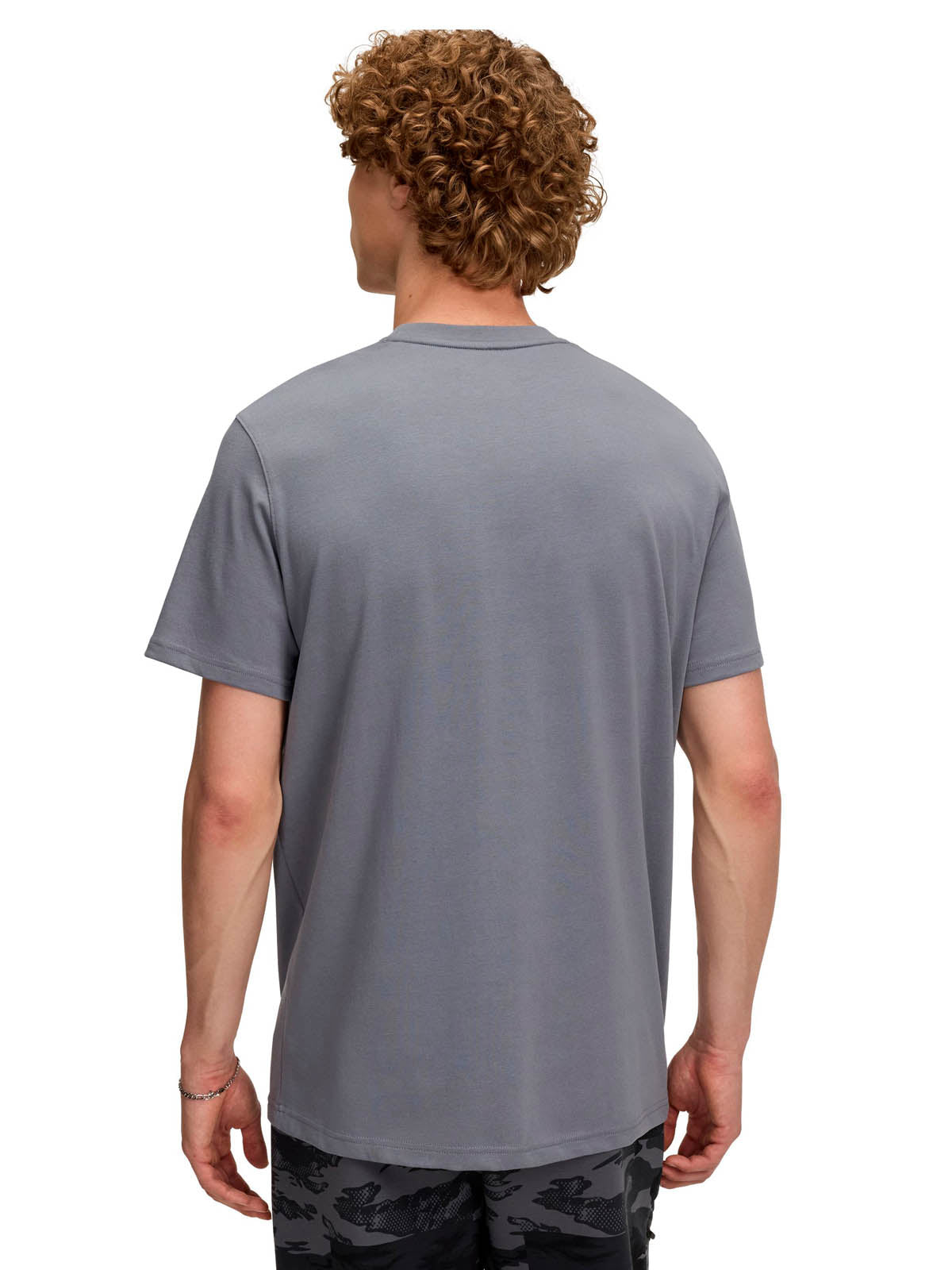 Polera Lifestyle para Hombre Logo Embroidered Heavyweight Gris Under Armour