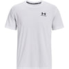 Polera Lifestyle para Hombre Logo Embroidered Heavyweight Blanco Under Armour