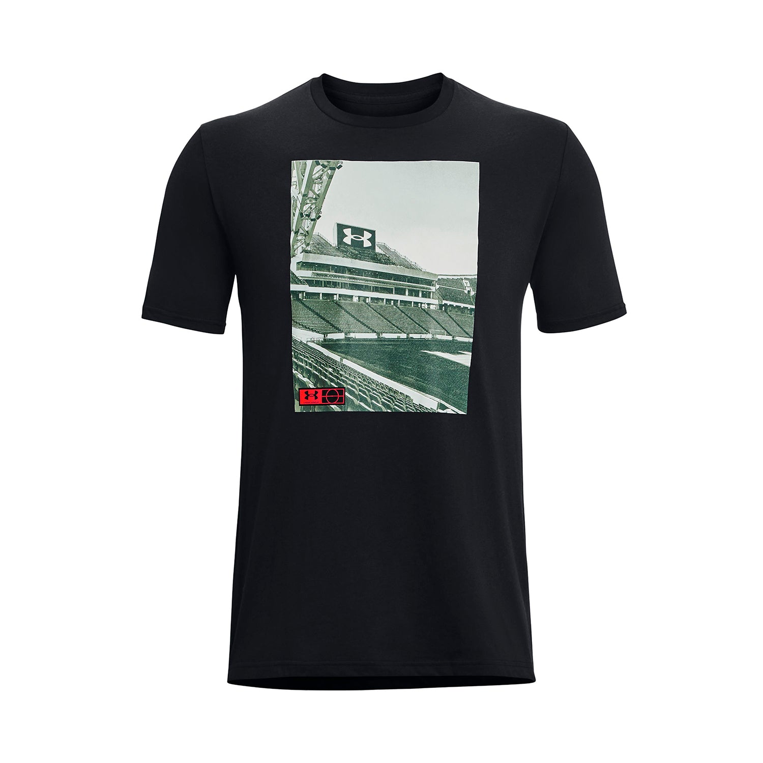 Polera manga corta UA Photoreal Field GF para hombre