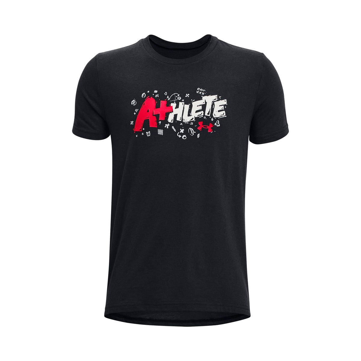 Polera manga corta Athlete para niño Under Armour