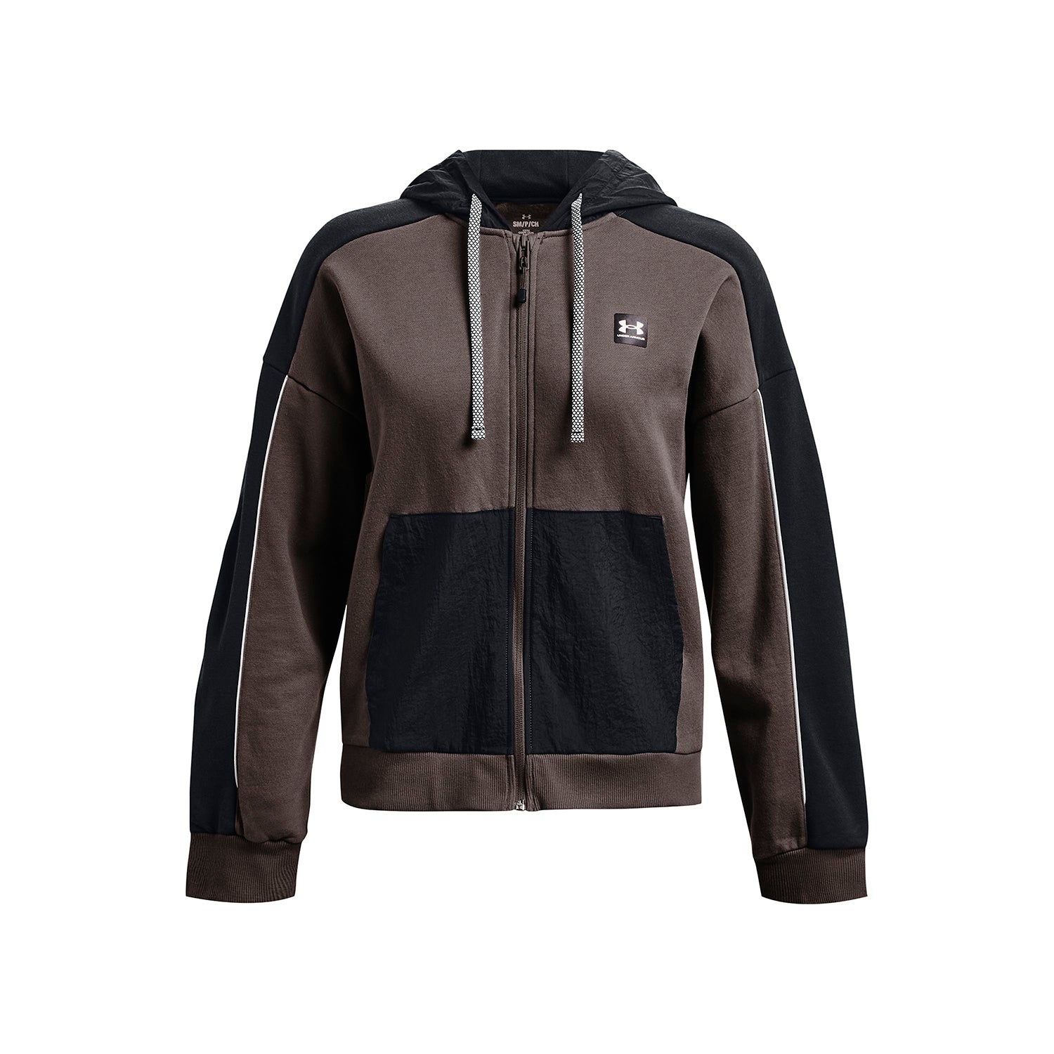 Polerón UA Rival Fleece Full ZIP para mujer