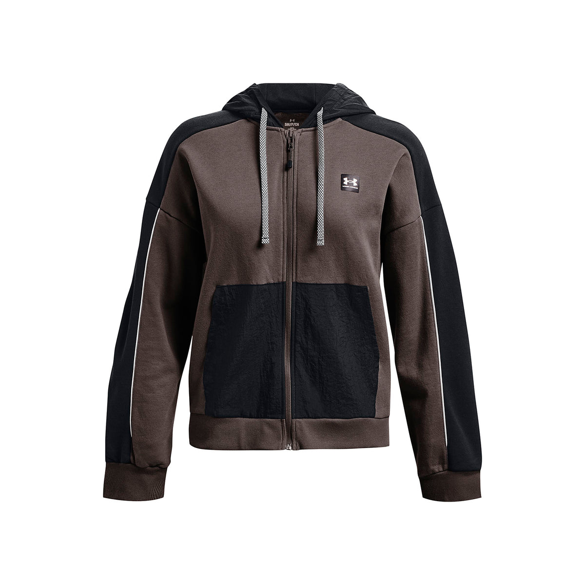 Polerón UA Rival Fleece Full ZIP para mujer