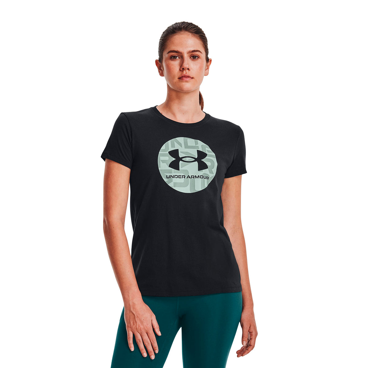 Polera UA Circle Wordmark para mujer