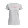 Polera UA Repeat Wordmark Wave para mujer