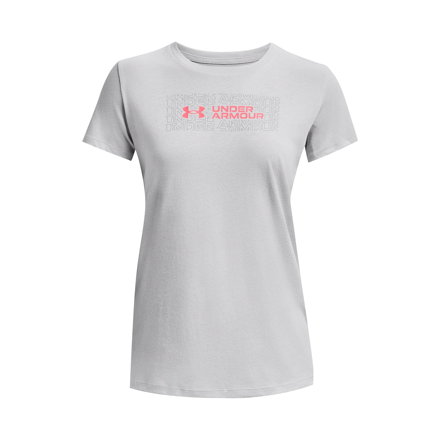 Polera UA Repeat Wordmark Wave para mujer