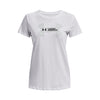 Polera UA Layered Logo para mujer