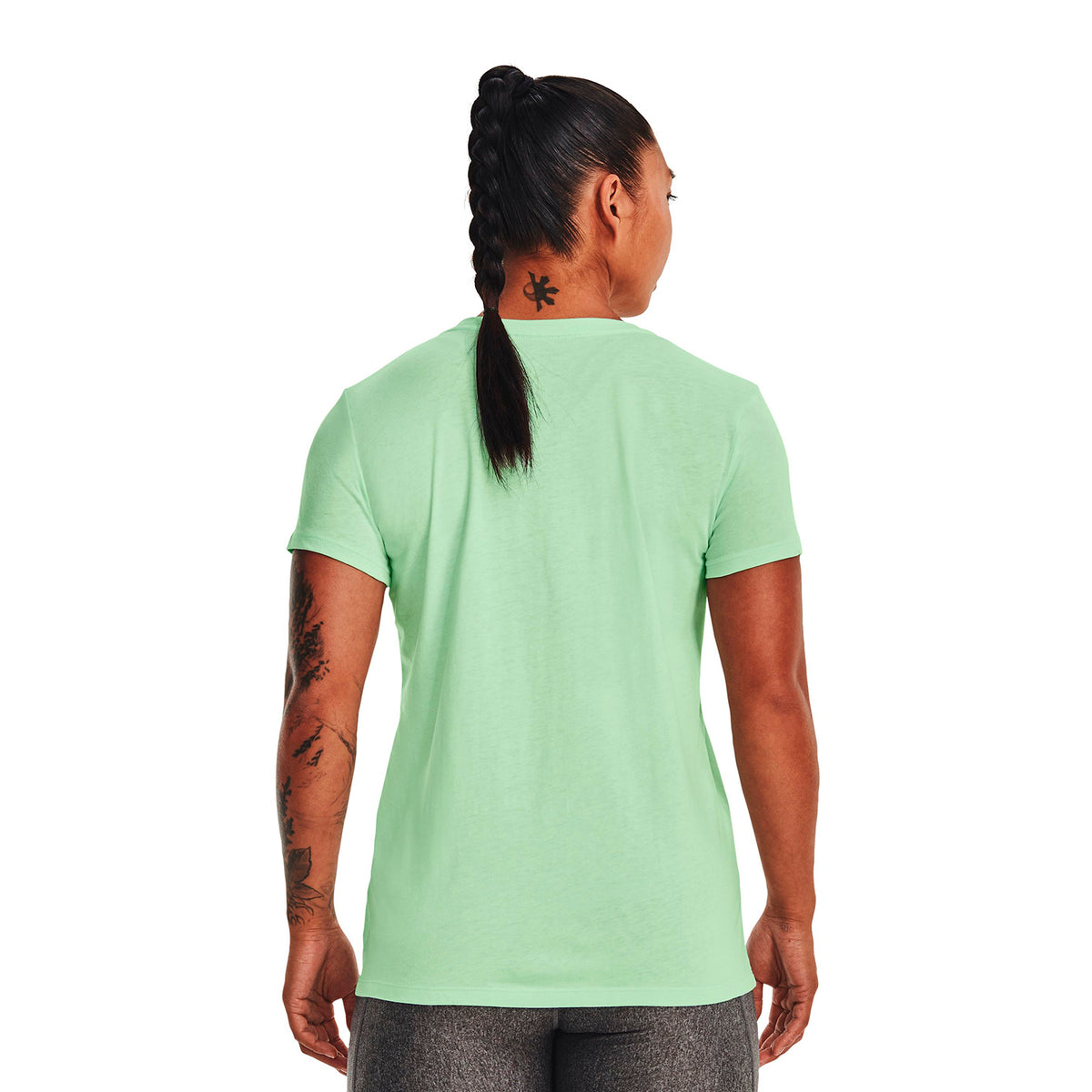 Polera UA Layered Logo para mujer