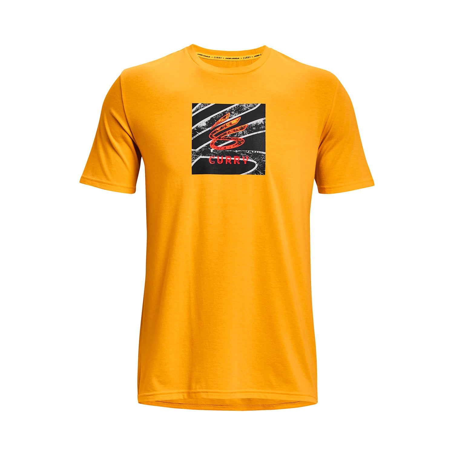 Polera Curry Iron Box LOGO para hombre