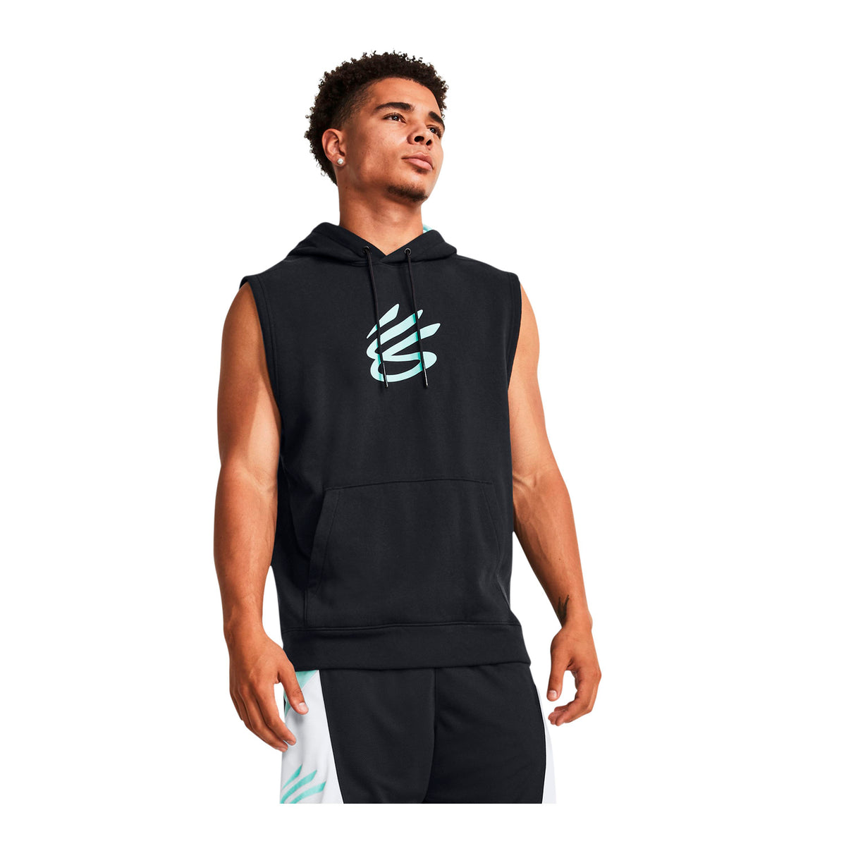 Polerón sin mangas Curry Fleece para hombre Under Armour