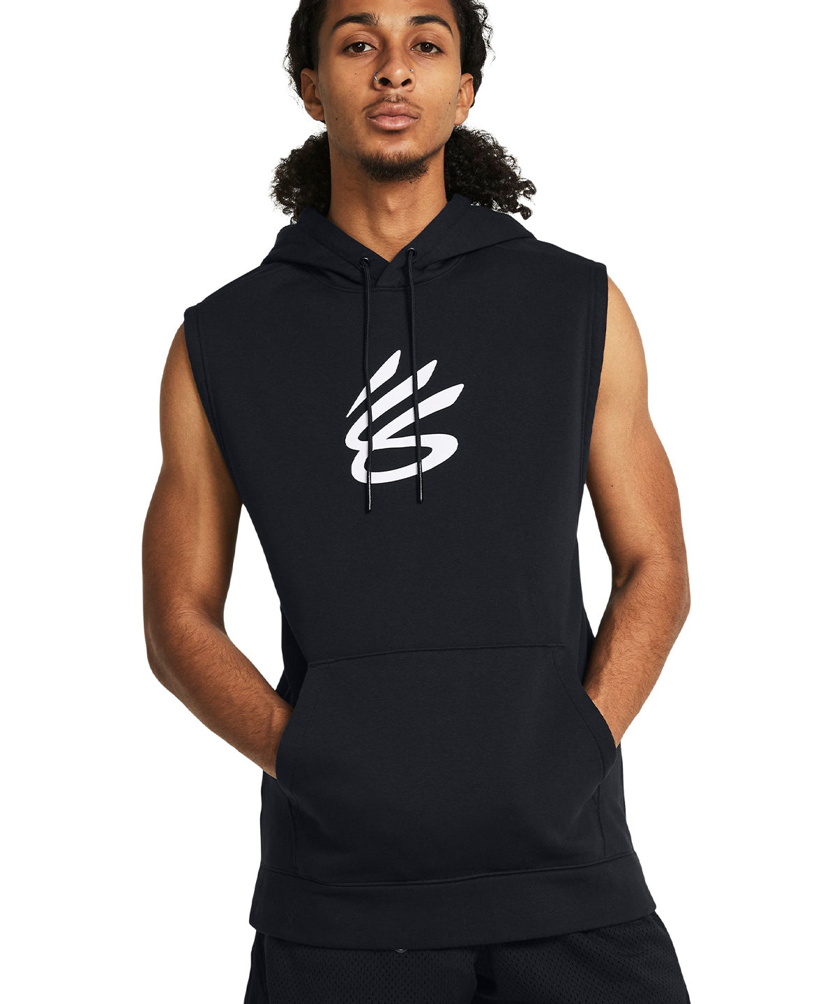Polerón sin mangas Curry Fleece para hombre Under Armour