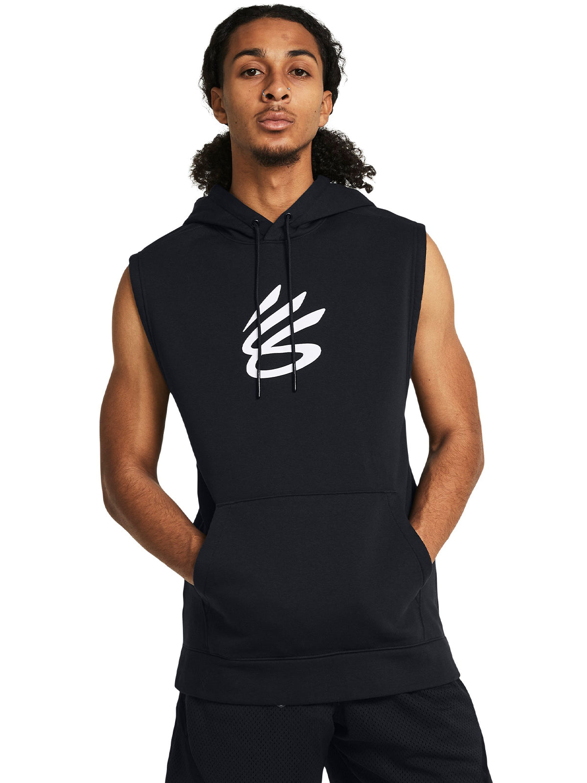 Polerón sin mangas Curry Fleece para hombre Under Armour