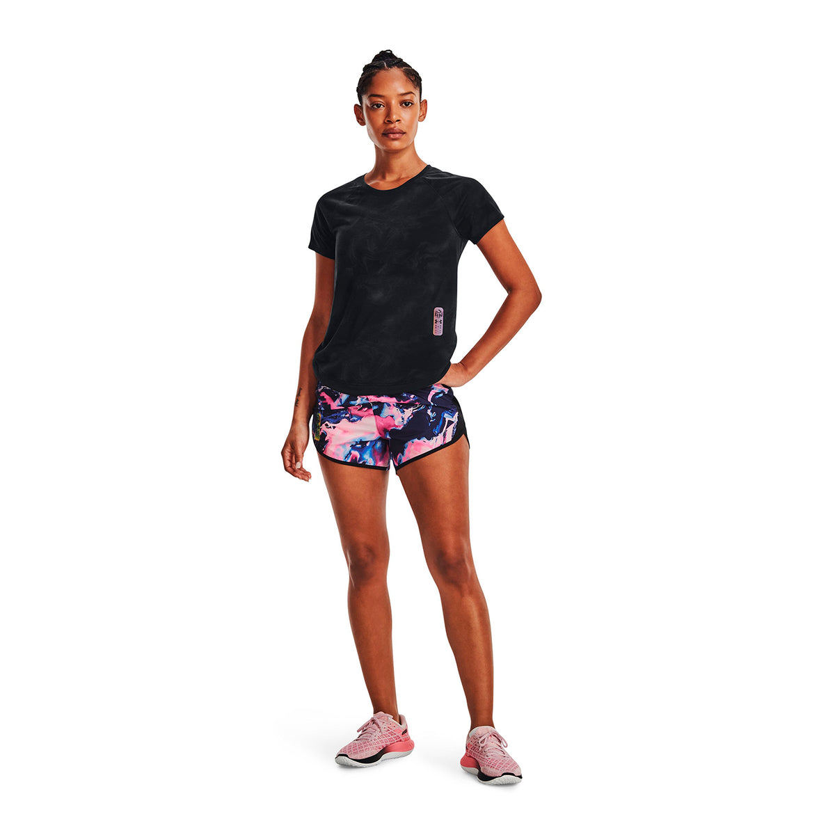 Short UA Fly-By Anywhere para mujer