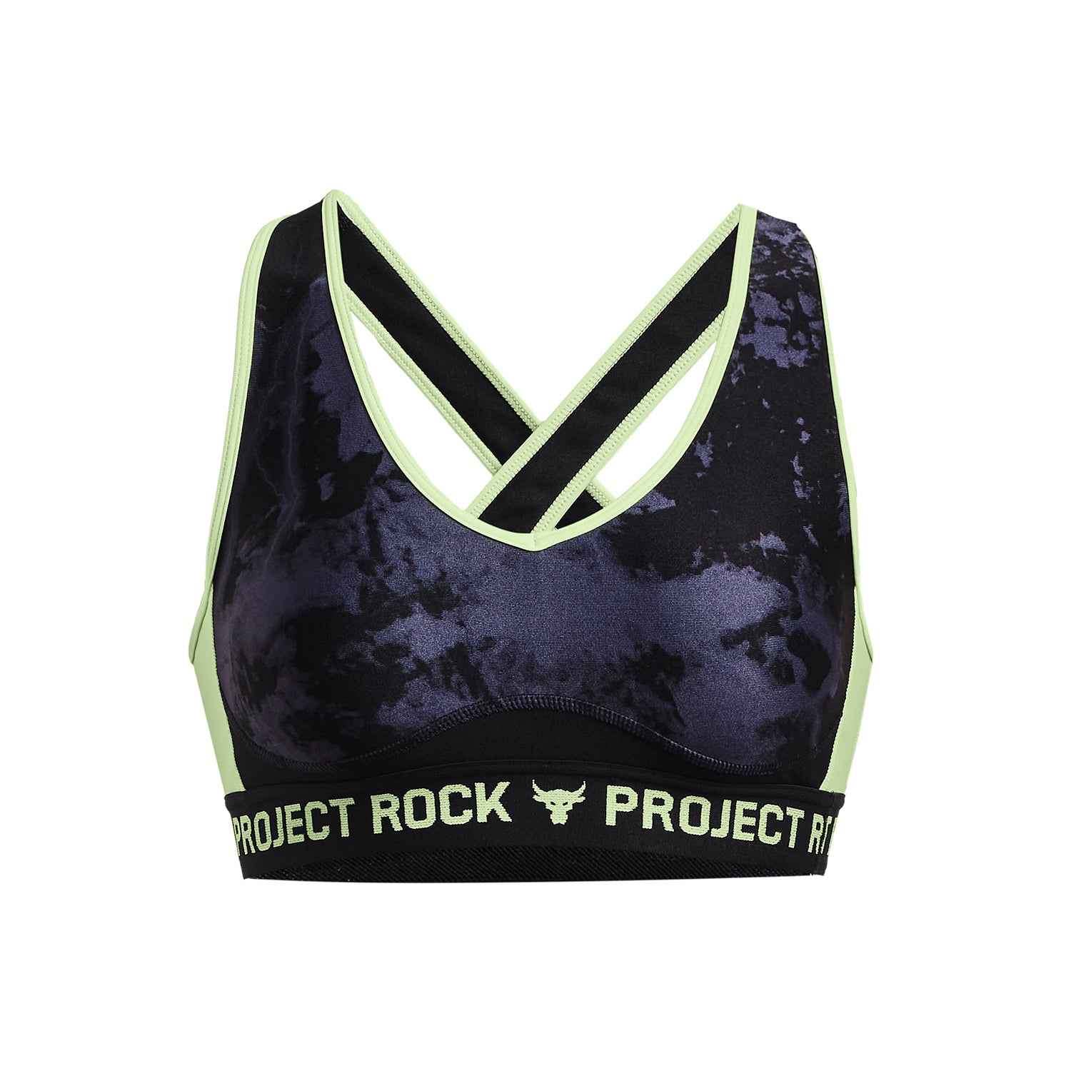 Sostén deportivo Project Rock Crossback Printed para mujer