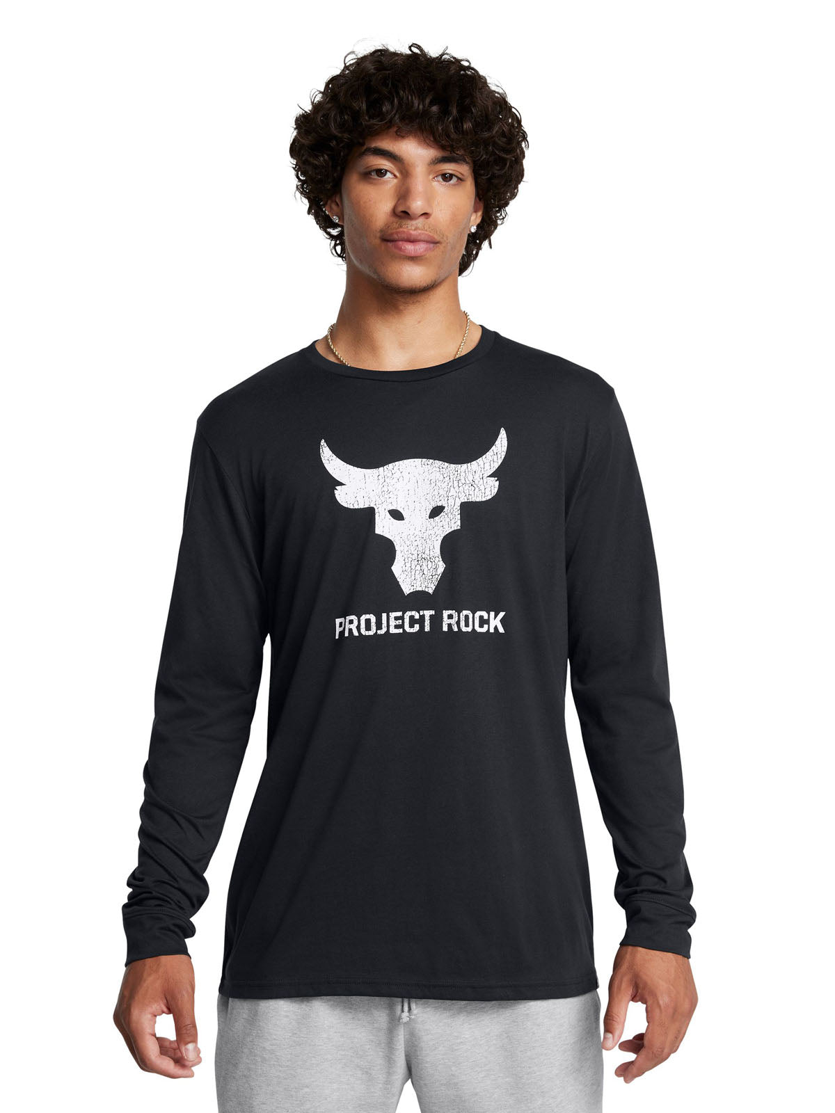 Polera manga larga Project Rock Brahma Bull para hombre