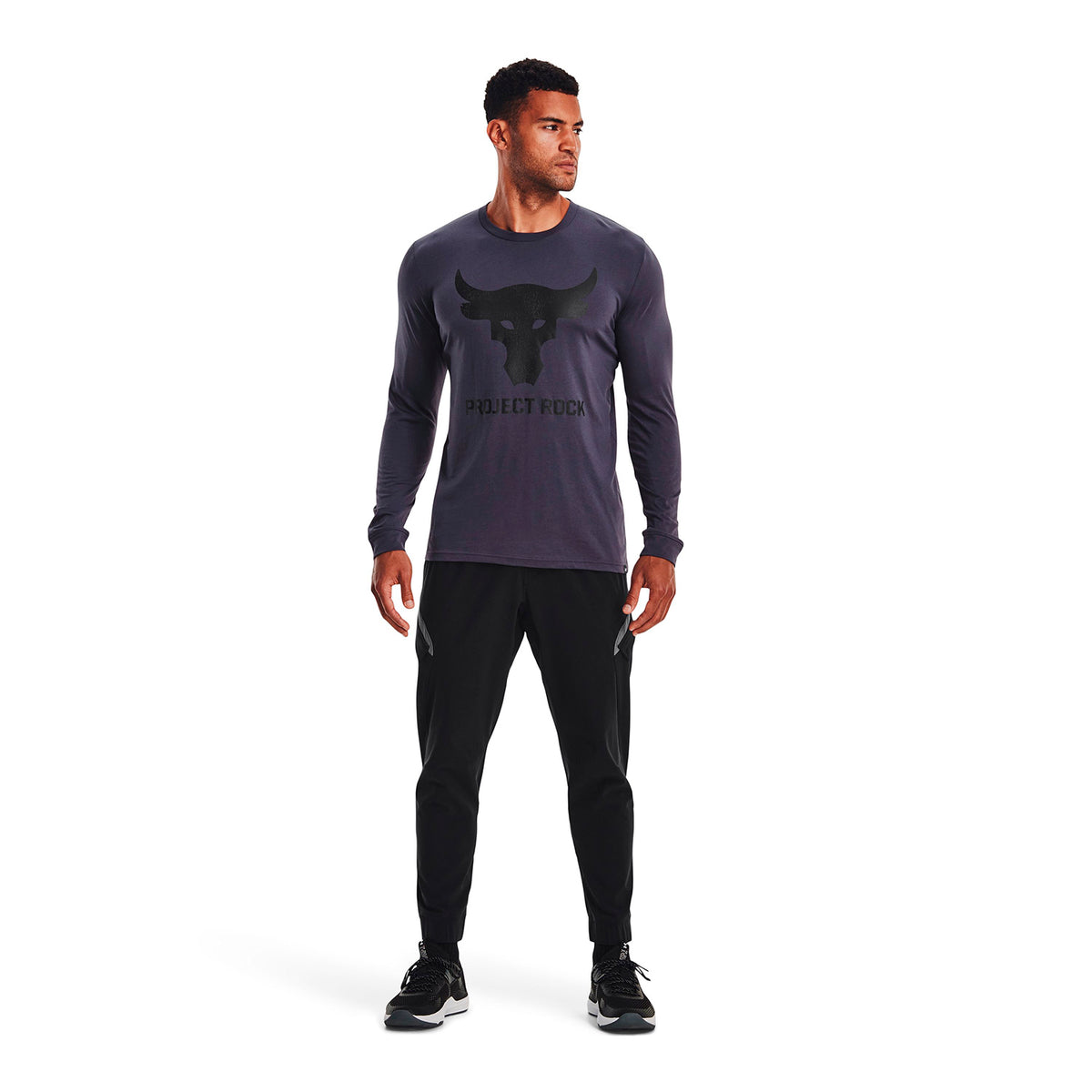 Polera manga larga Project Rock Brahma Bull para hombre