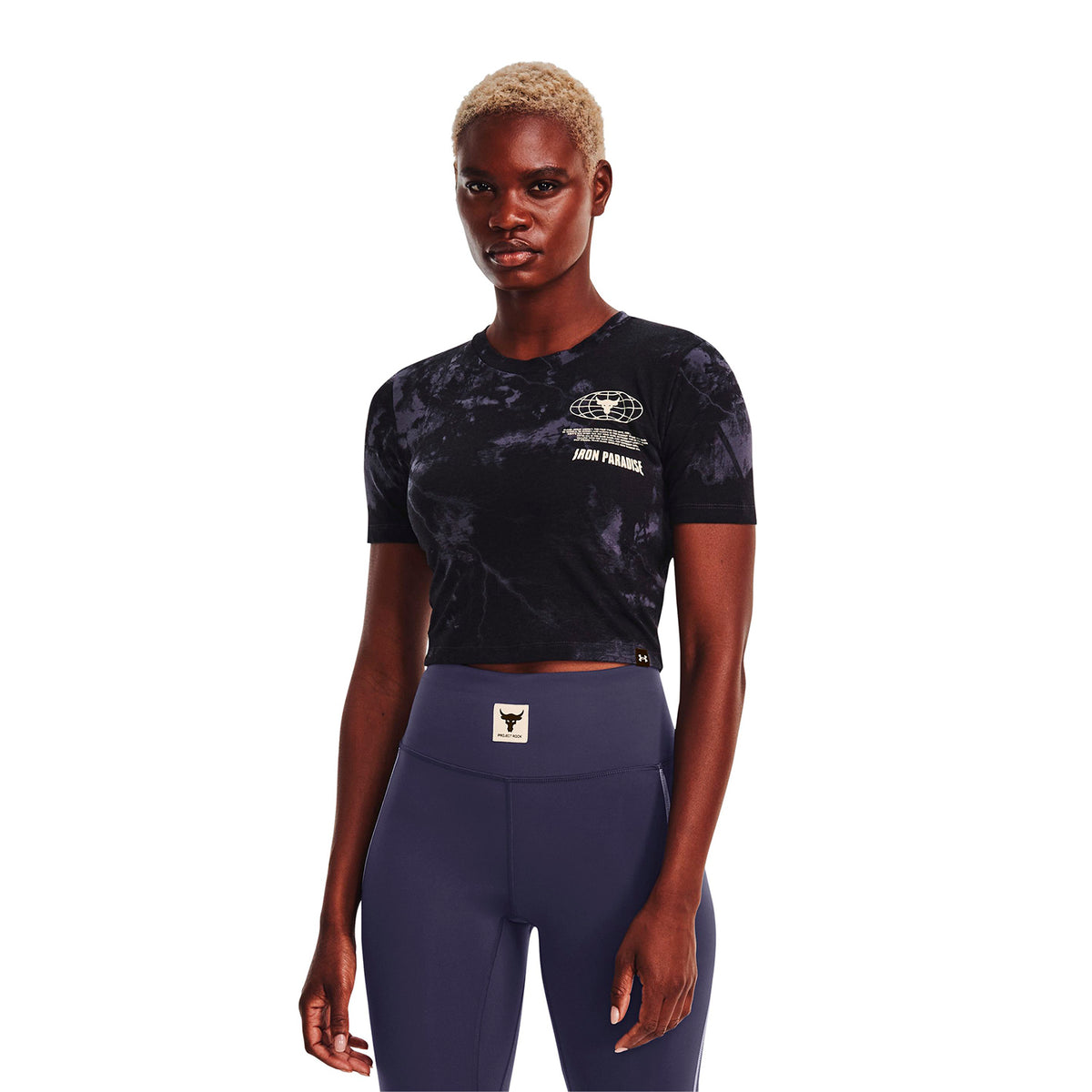 Polera Project Rock Disrupt Print para mujer