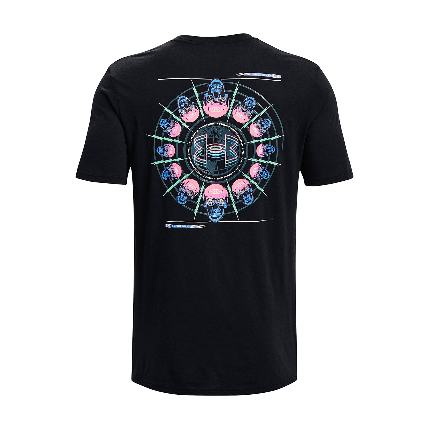 Polera UA Hypno Skull para hombre