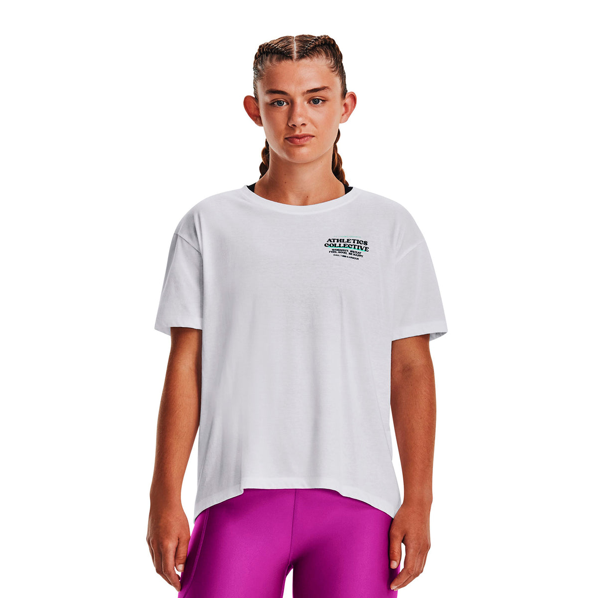 Polera UA Boost Your Mood para mujer