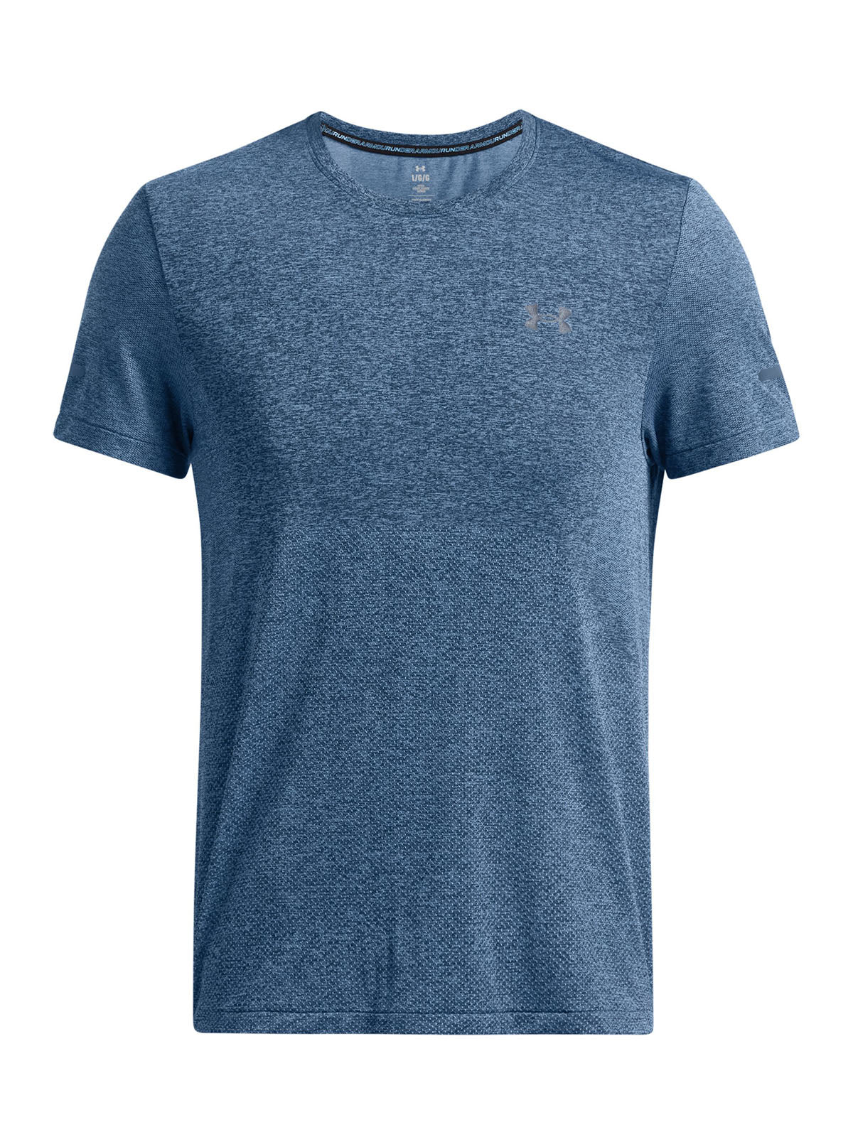 Polera manga corta UA Seamless Stride para hombre
