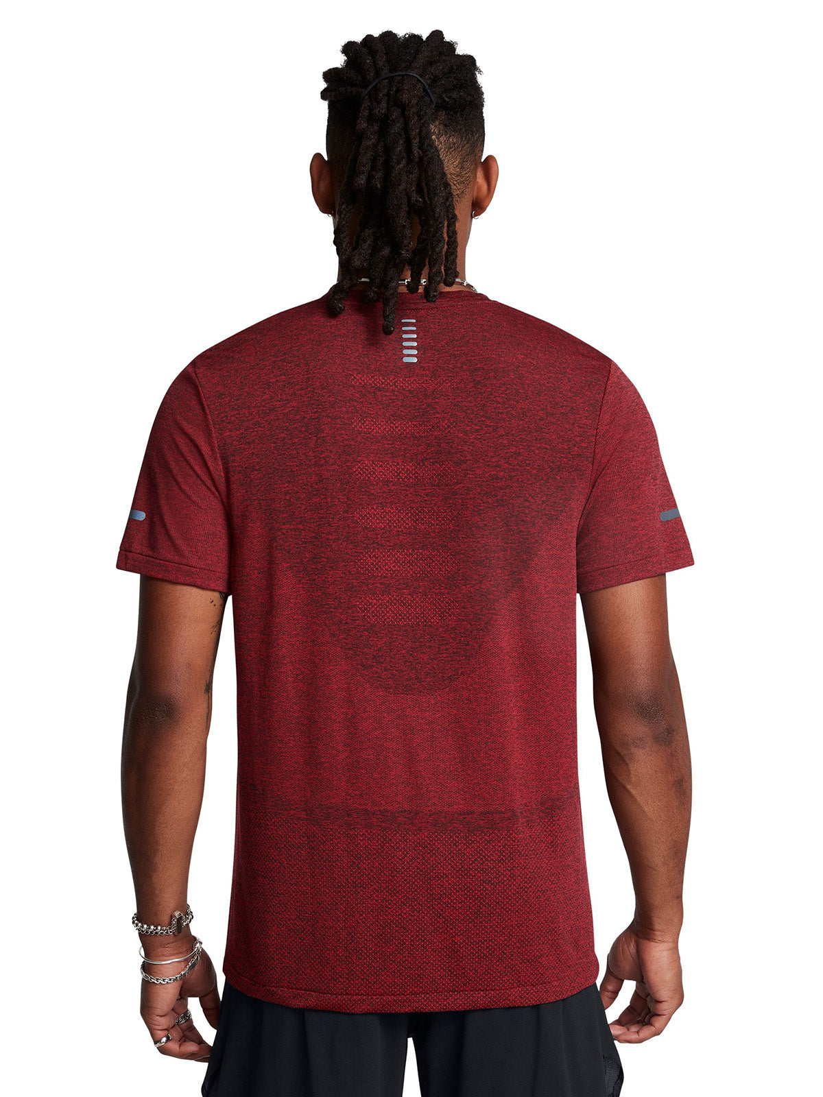 Polera manga corta UA Seamless Stride para hombre