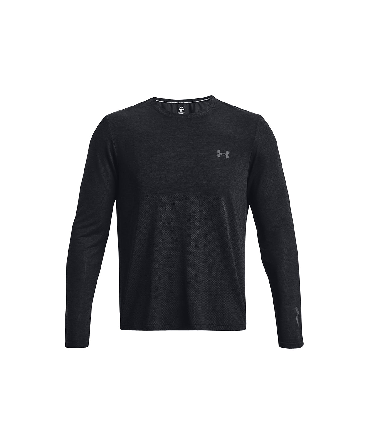 Polera manga larga UA Seamless Stride para hombre