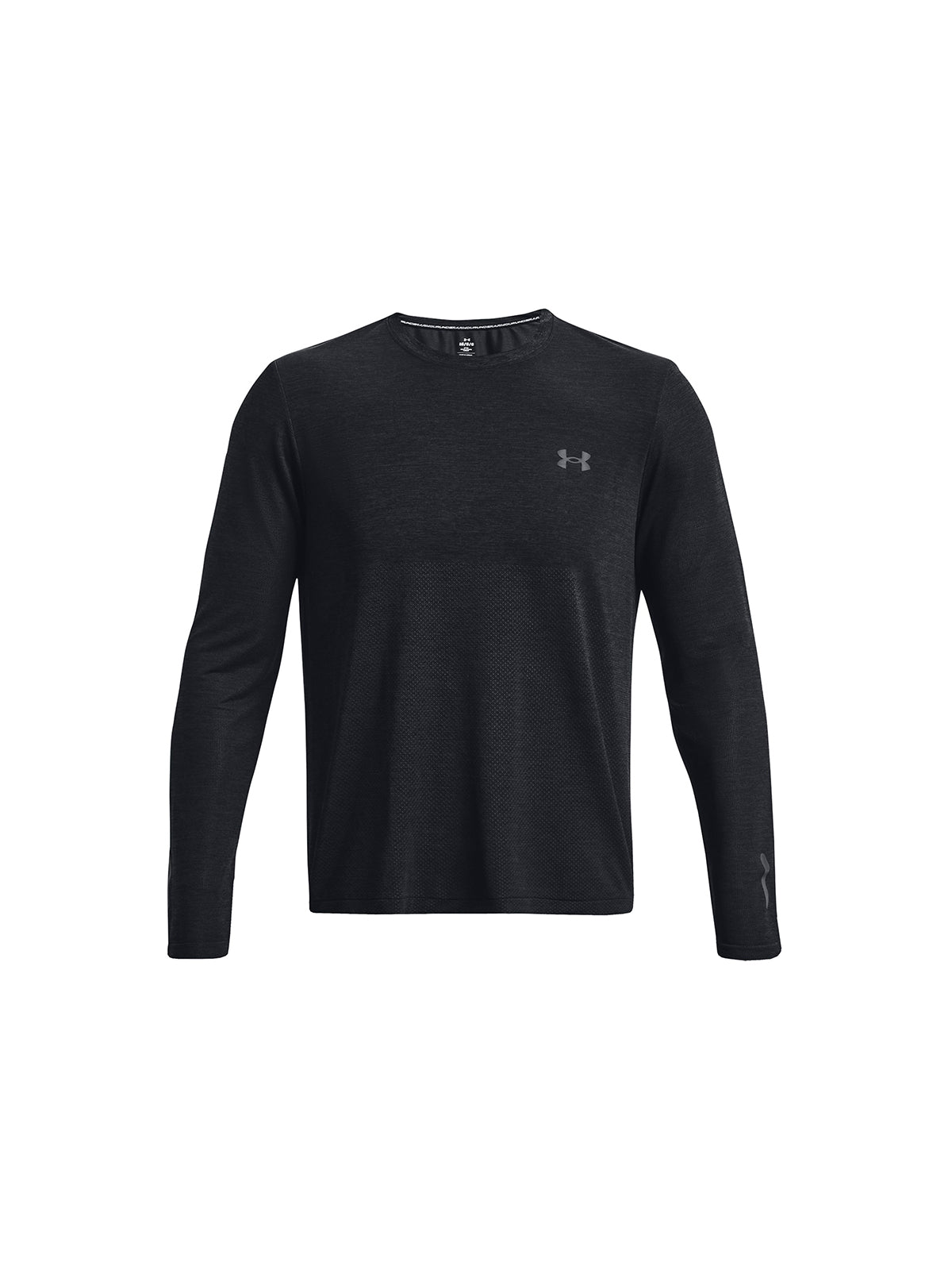 Polera manga larga UA Seamless Stride para hombre