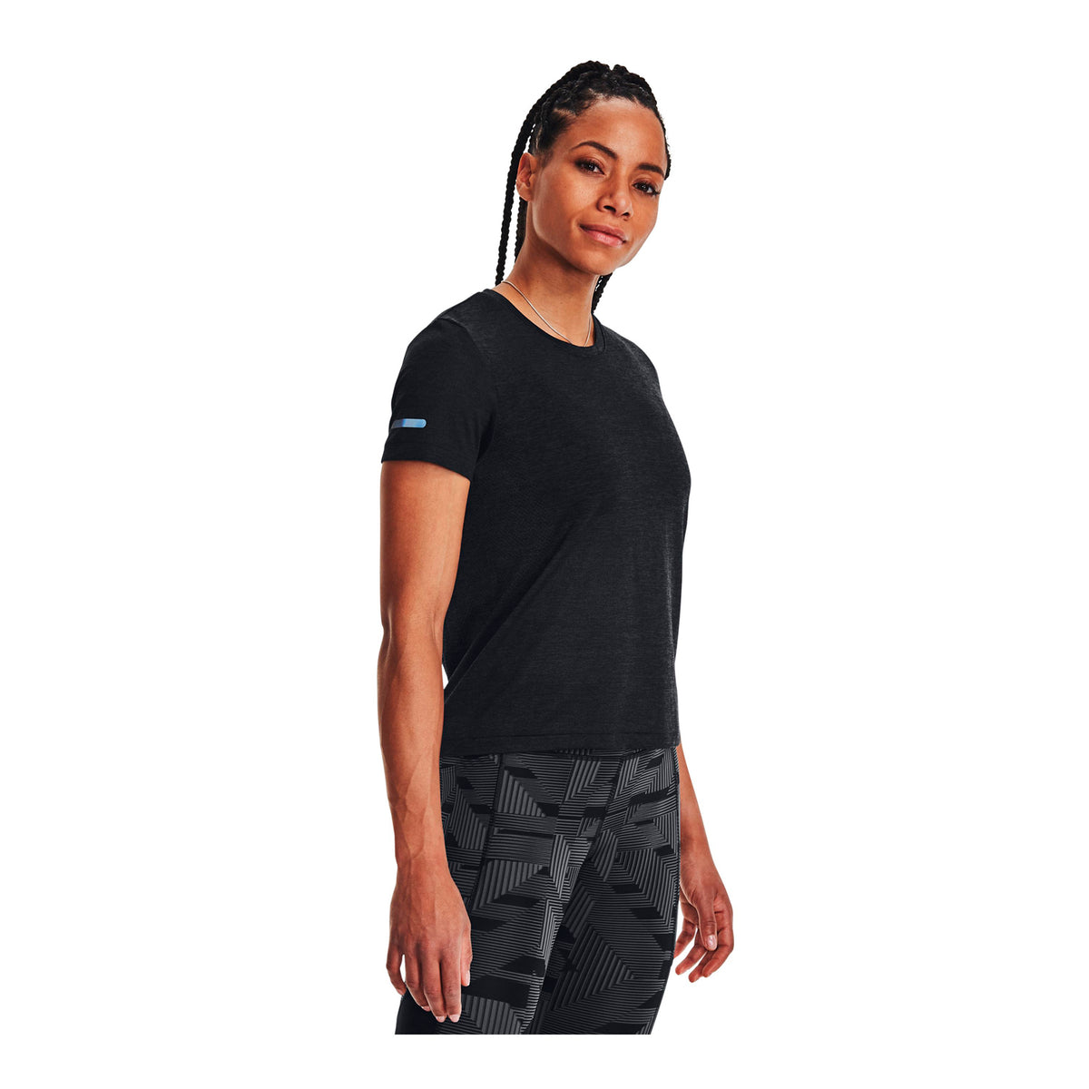 Camiseta de manga corta Seamless Stride para mujer Under Armour