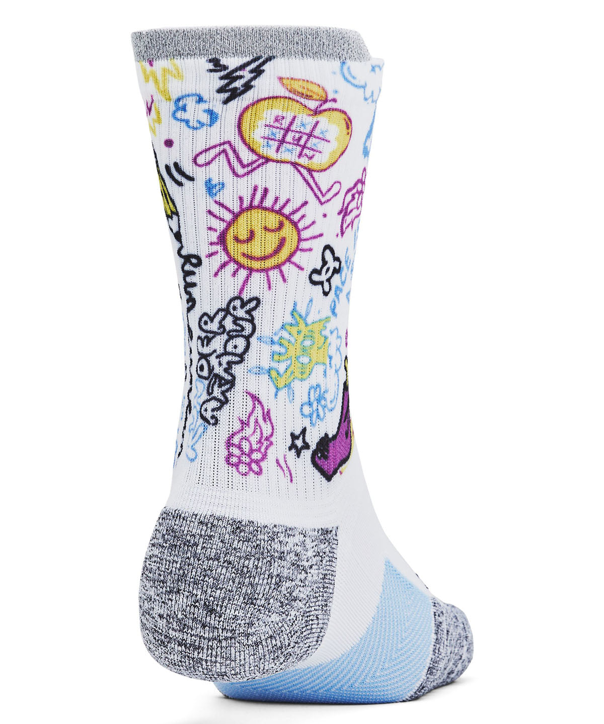 Calcetines unisex UA ArmourDry¿ Run Cushion Mid-Crew