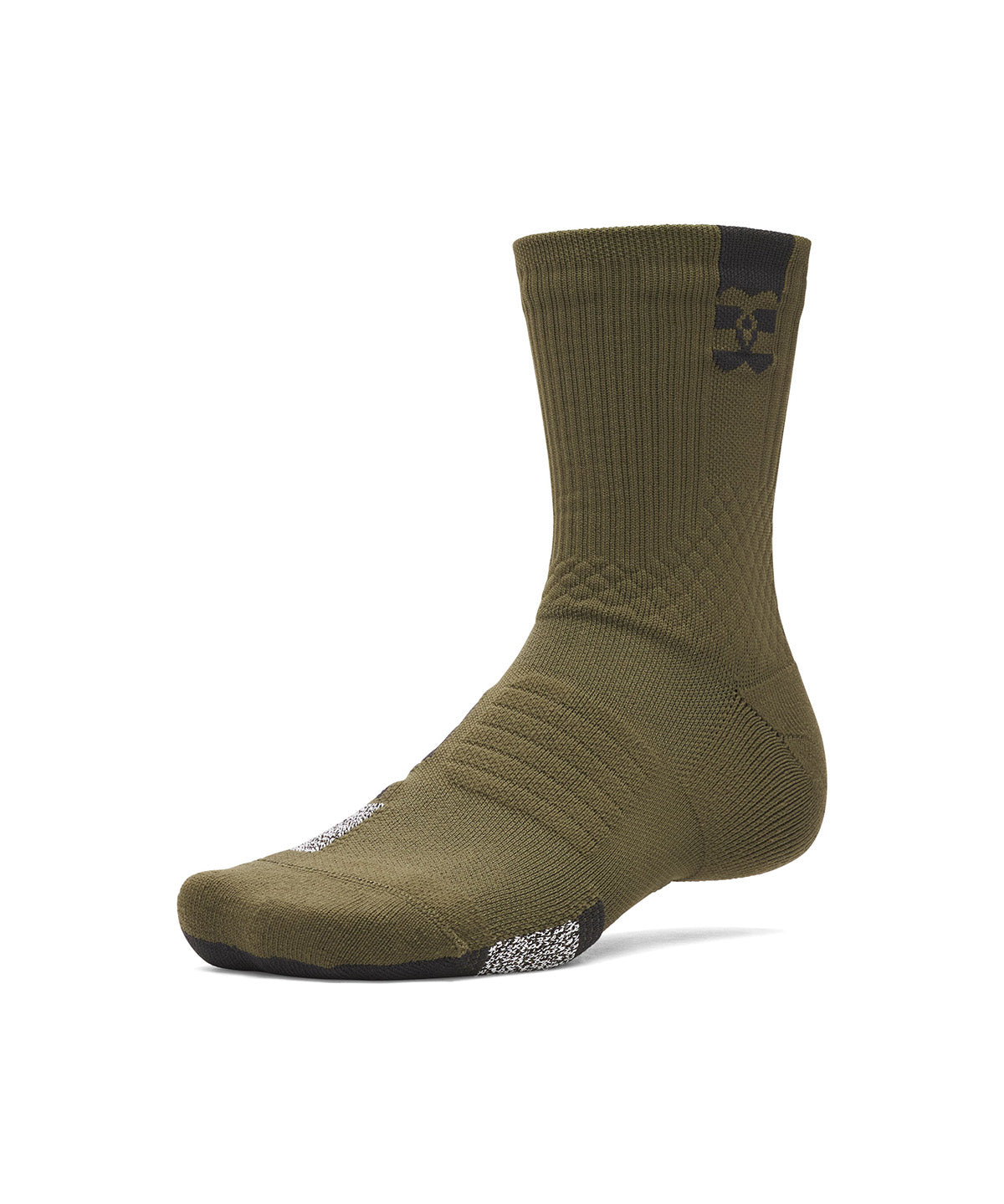 Calcetines de entrenamiento Unisex ArmourDry Playmaker Mid-Crew verde Under Armour
