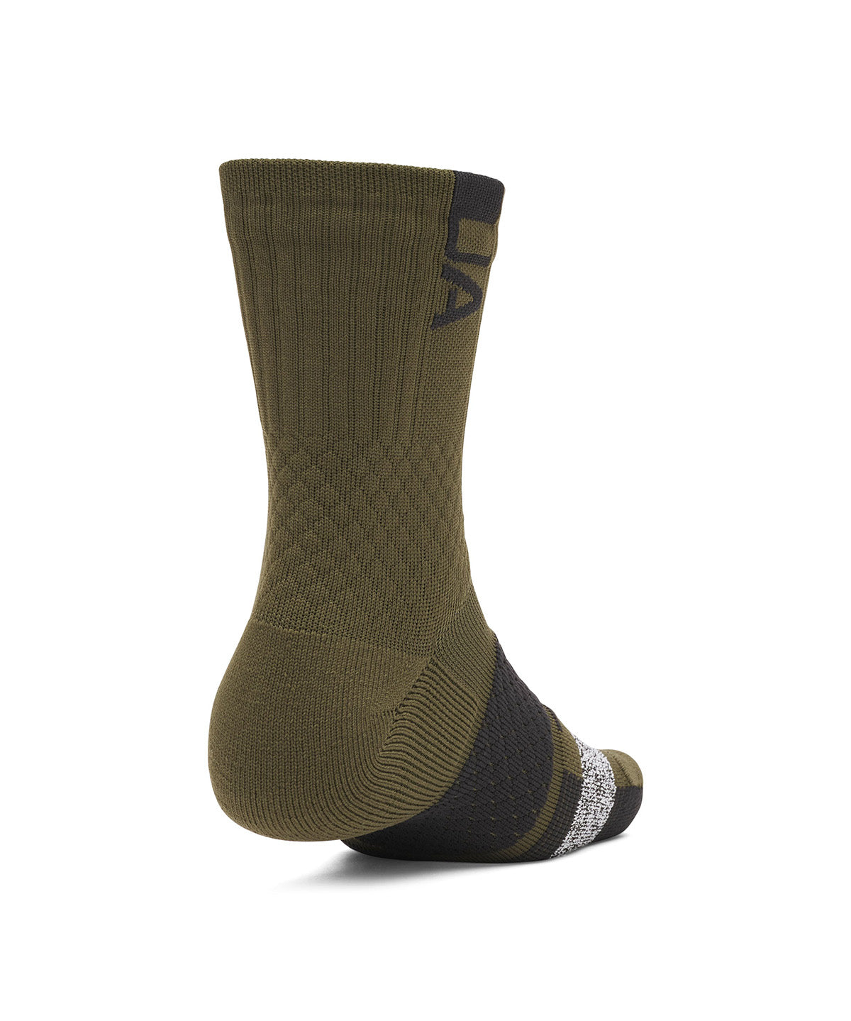 Calcetines de entrenamiento Unisex ArmourDry Playmaker Mid-Crew verde Under Armour