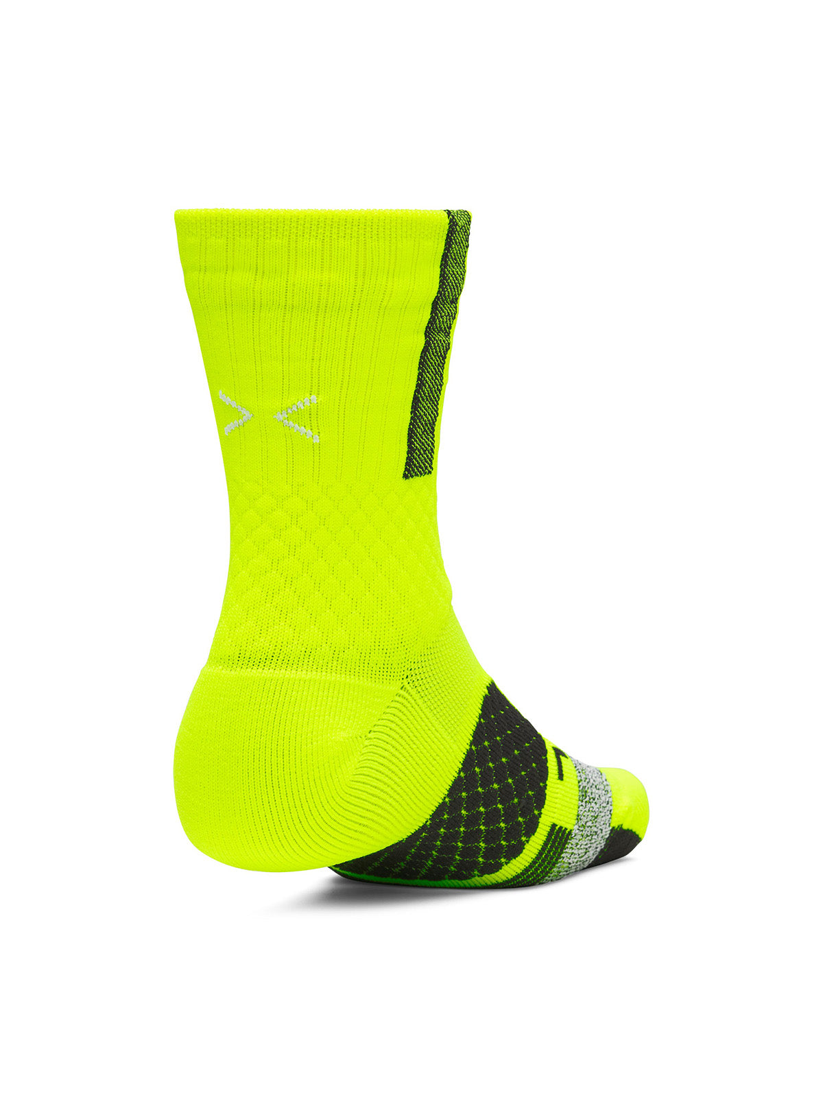 Calcetines Basketball Unisex Curry ArmourDry Playmaker Mid-Crew amarillo Under Armour