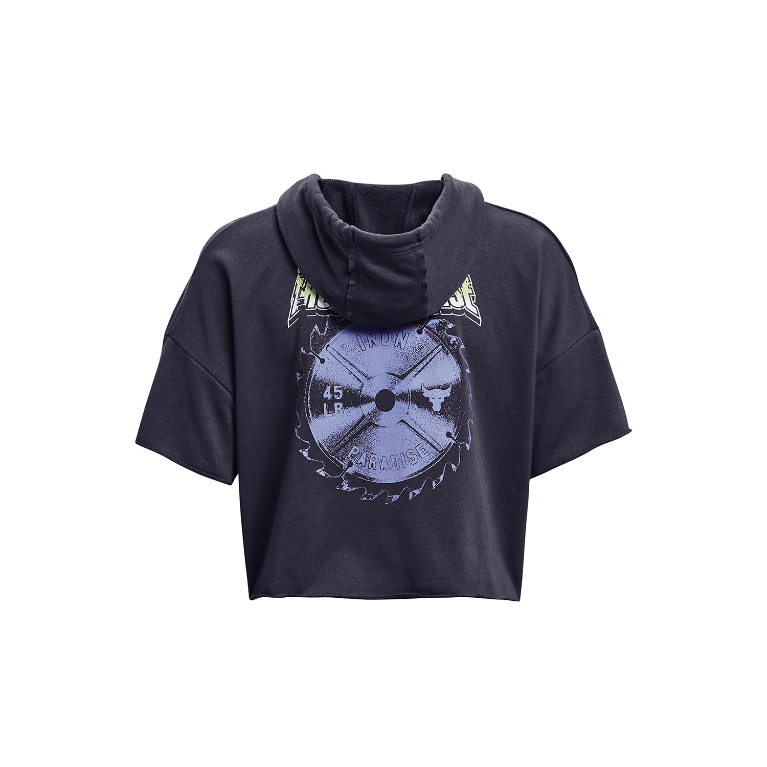 Polera con gorro Project Rock Rival Terry para mujer