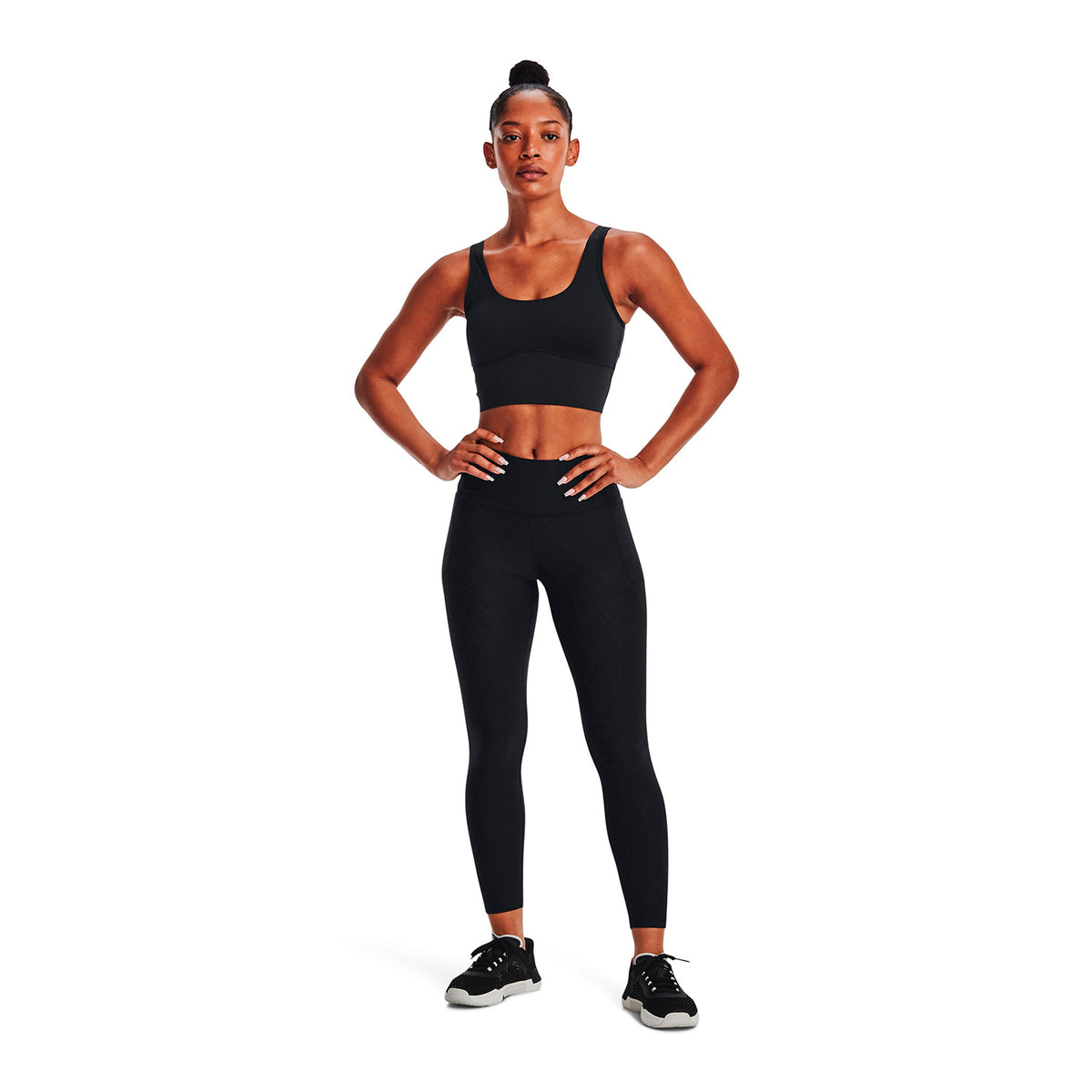 Leggings UA Meridian Jacquard Ankle para mujer