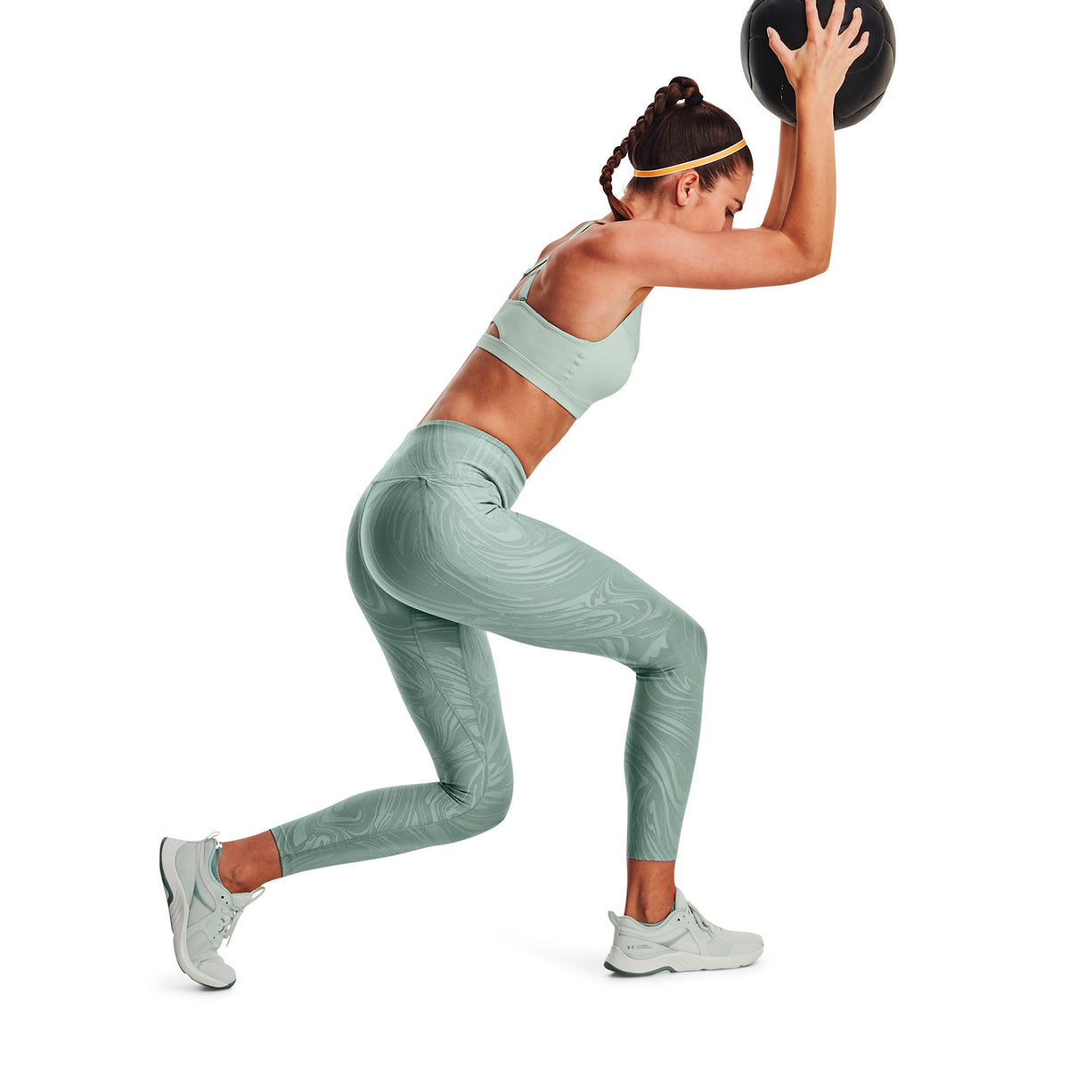 Leggings UA Meridian Jacquard Ankle para mujer