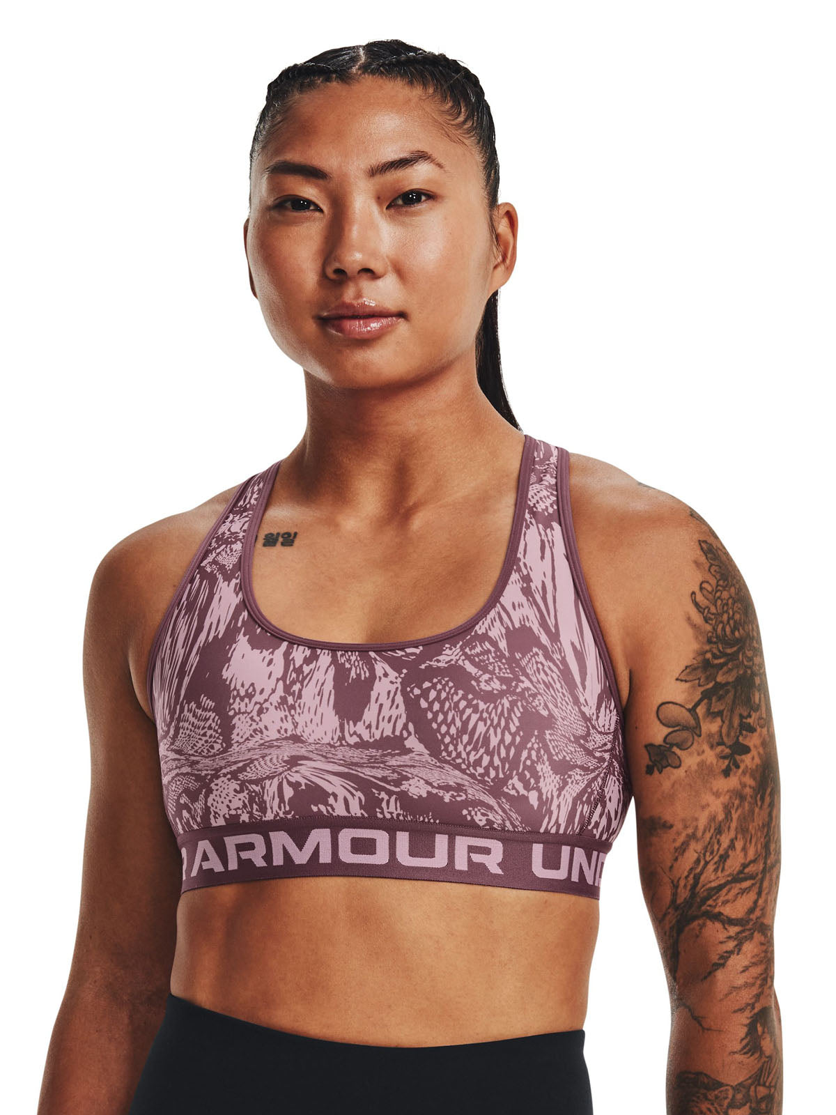 Sostén deportivo UA Armour® Crossback Mid para mujer