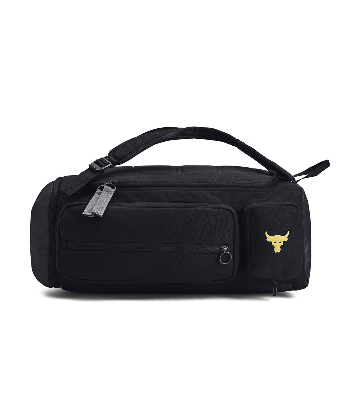 Mochila Project Rock duffle negro para hombres Under Armour