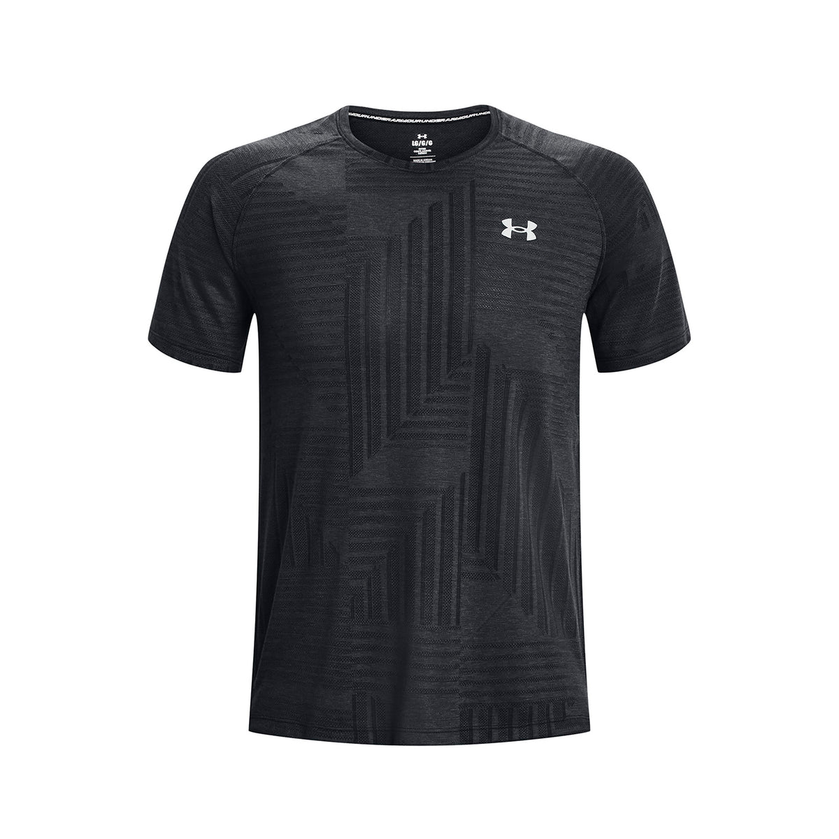 Polera manga corta UA Streaker Deco Diamond para hombre