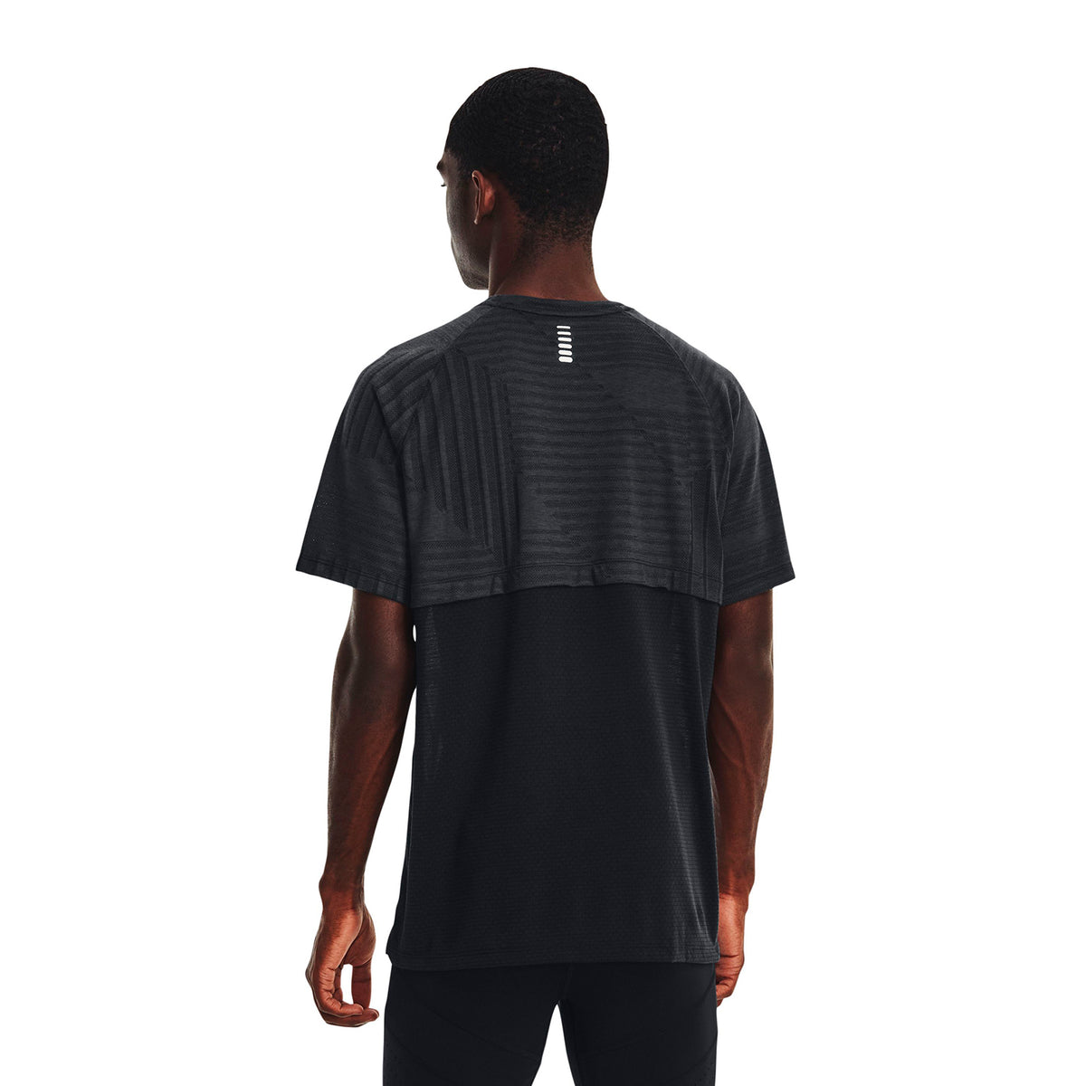 Polera manga corta UA Streaker Deco Diamond para hombre