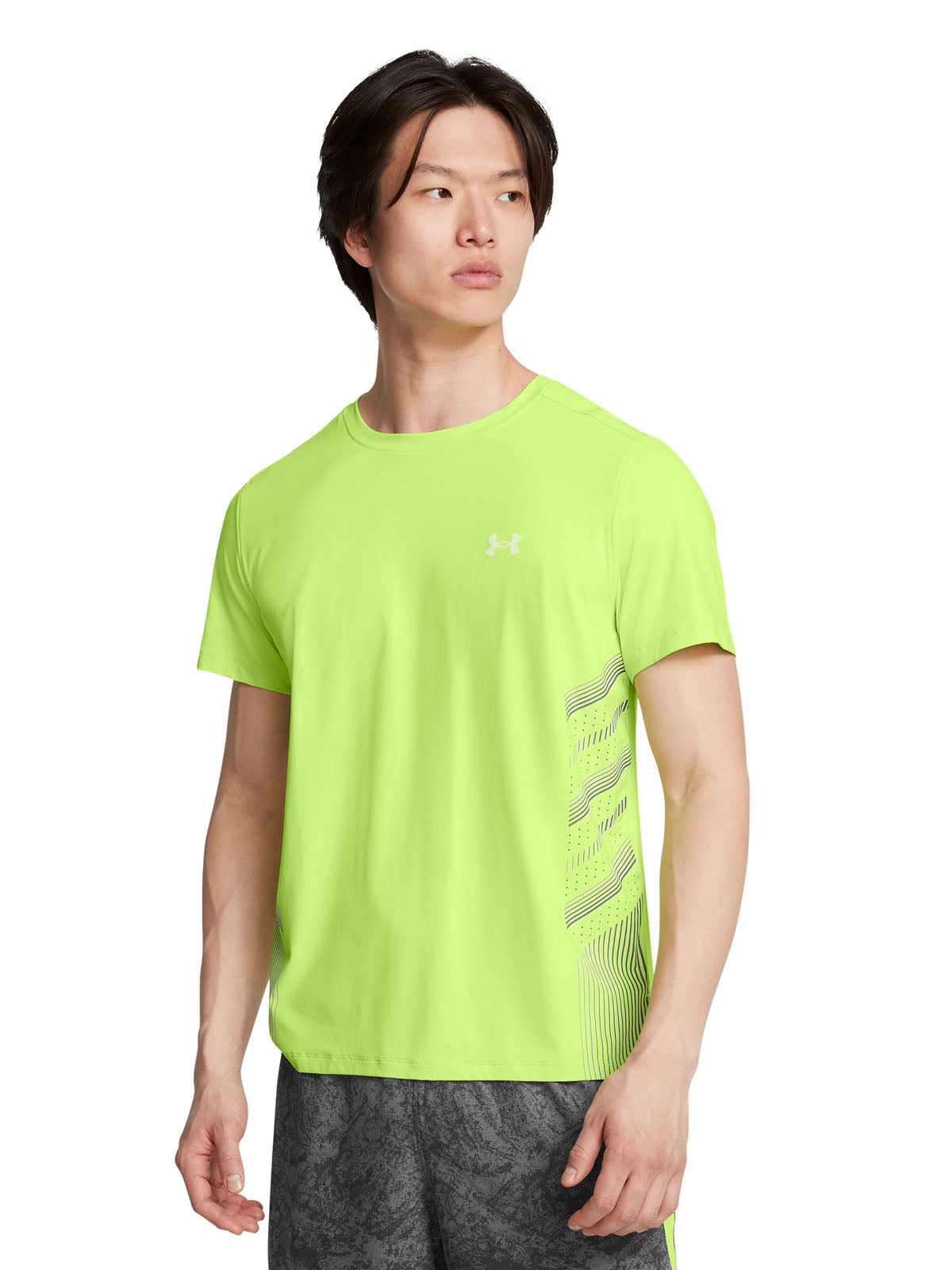 Polera manga corta UA Launch Elite para hombre